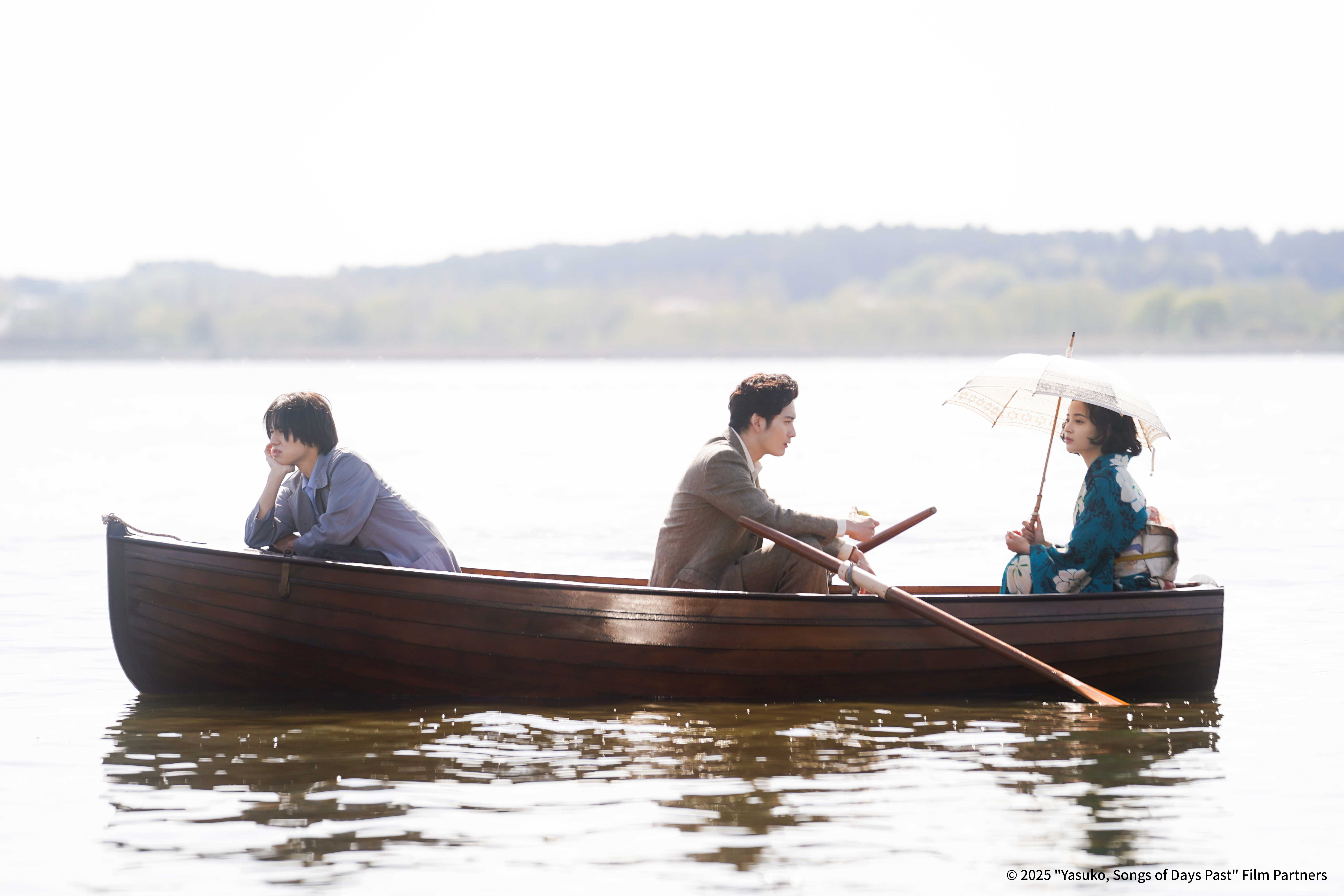 日片《三分之愛》 改編自「神童詩人」中原中也的傳奇三角戀故事。(可樂電影提供)