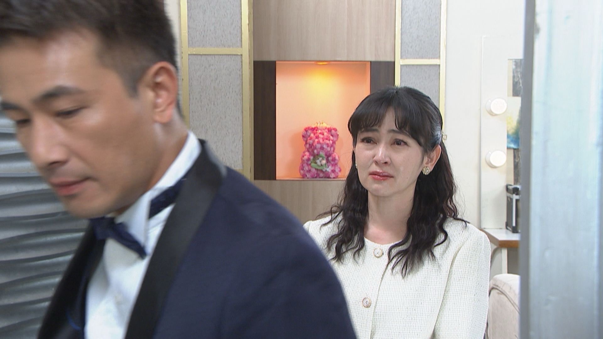 蔡燦得飾演與傅子純母子對戲催淚全場。(民視提供)