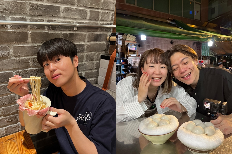 Tommy（左）被爆介入Ryu和Yuma（右圖）的婚姻，今發文致歉。（翻攝自@tomitomi_japan、@yumaa0412 IG）