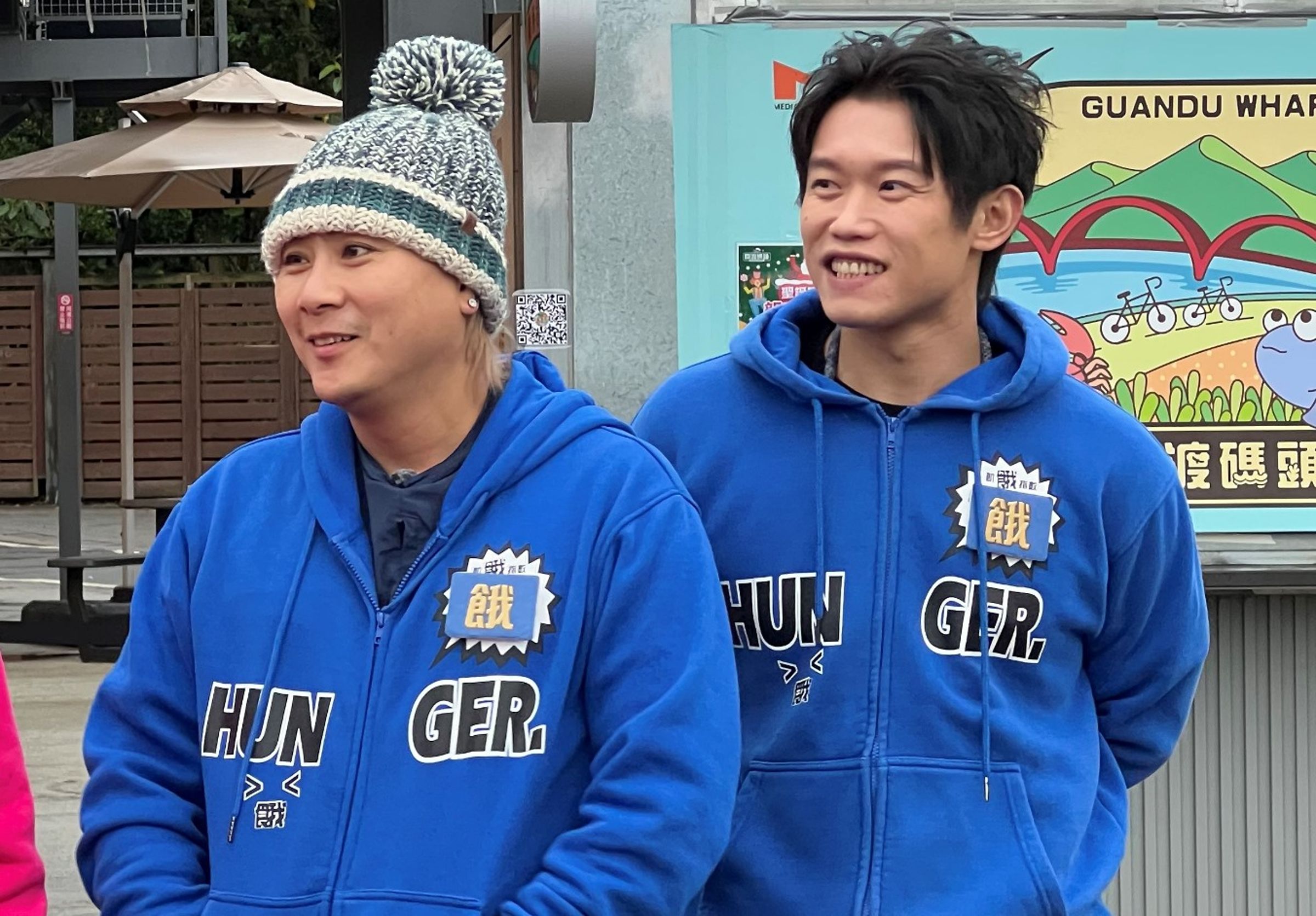 陳冠宇相隔5年上《飢餓遊戲》與王仁甫一起闖關玩遊戲。(中視提供)