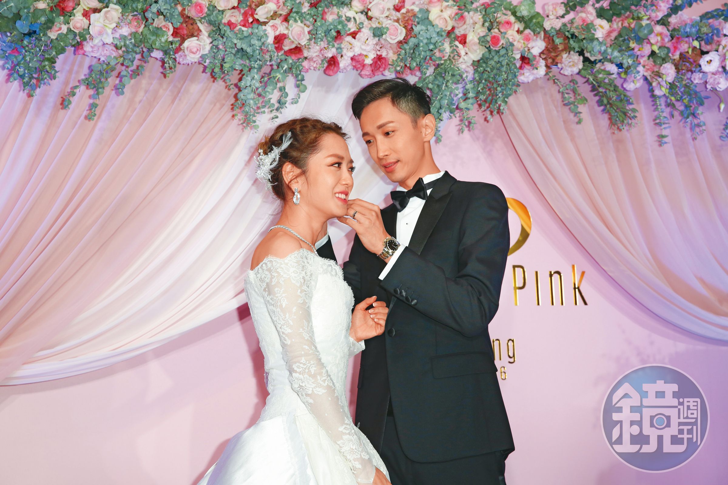 楊千霈和紡織業二代洪家傑認識19天就結婚，去年1月宣布和平離婚。