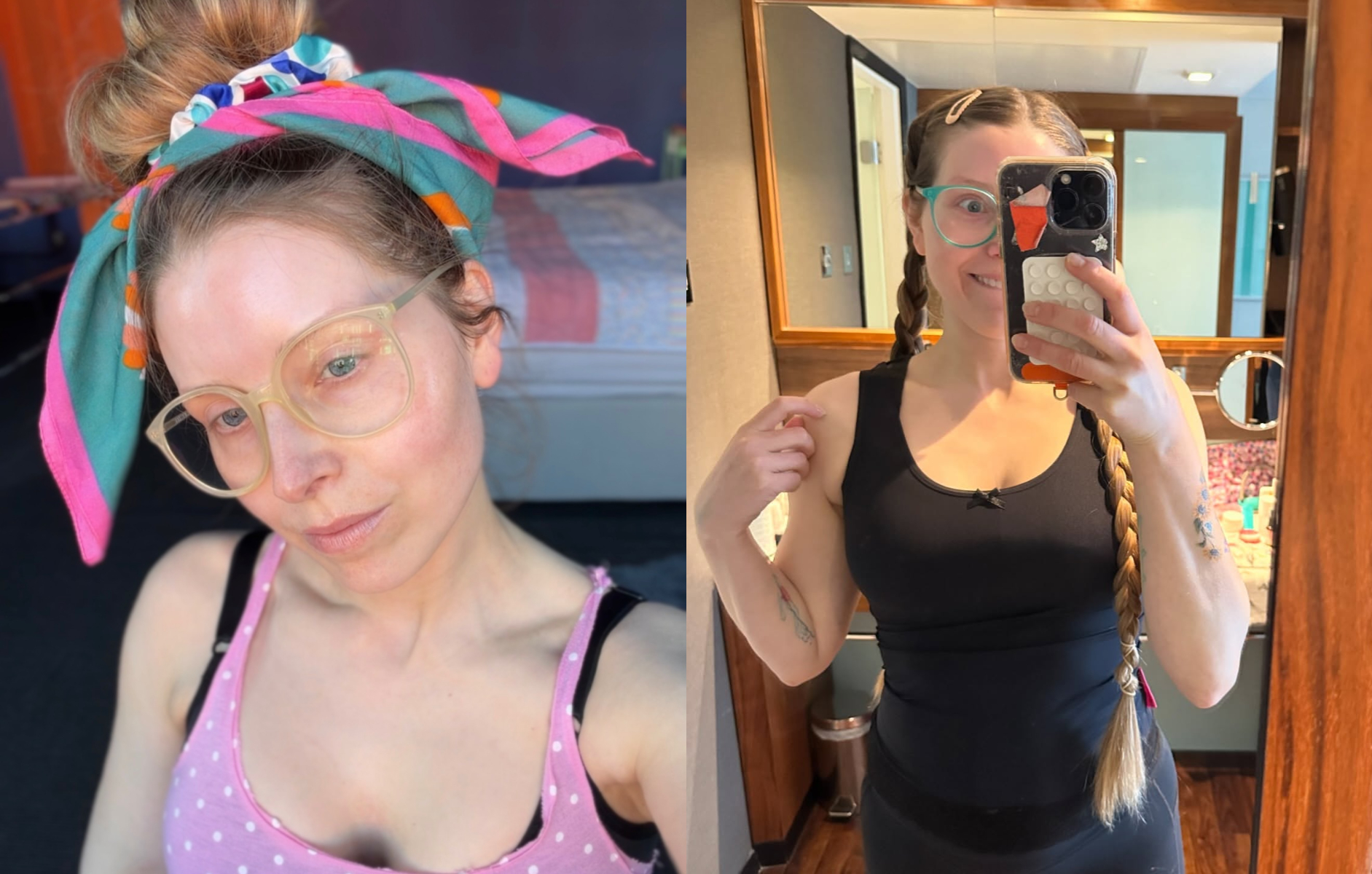 潔西卡芙轉戰OnlyFans,以一頭超長秀髮拍攝付費內容,意外成為養活一家人的收入來源。(翻攝自Jessie Cave IG)