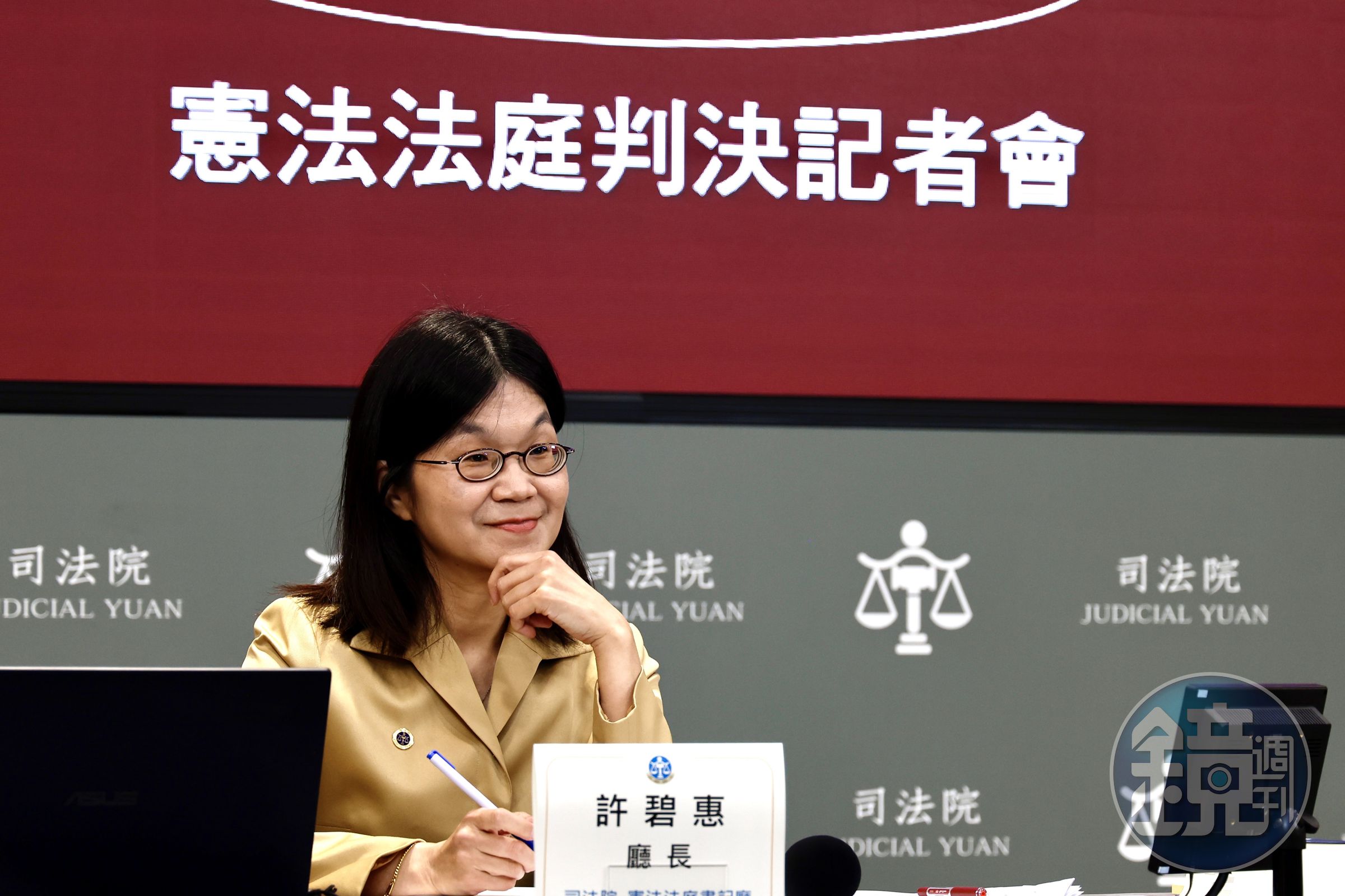 憲法法庭今宣判《憲訴法》修法違憲,終結因大法官人數不足而癱瘓近一年的僵局。