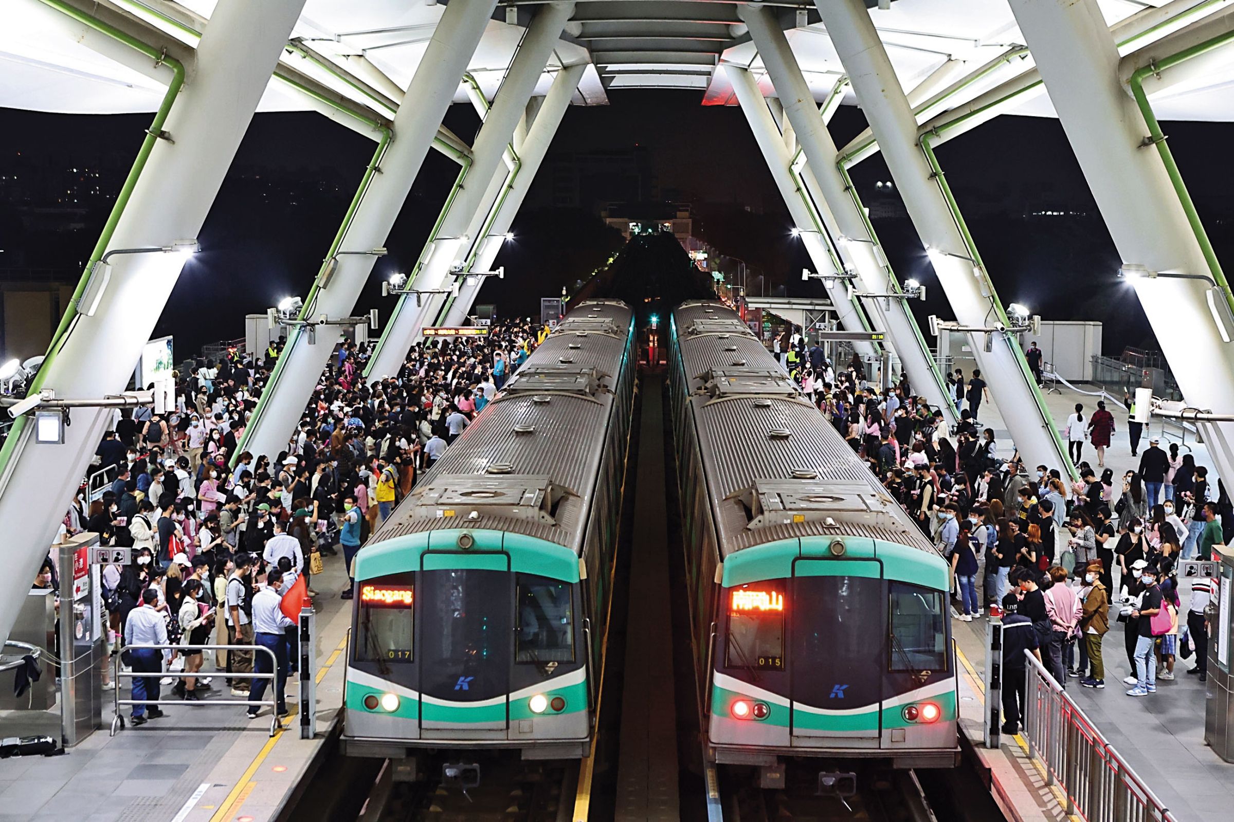 佘博文表示，捷運宅最保值，買房沿著軌道走就對了。（翻攝高雄捷運官網）