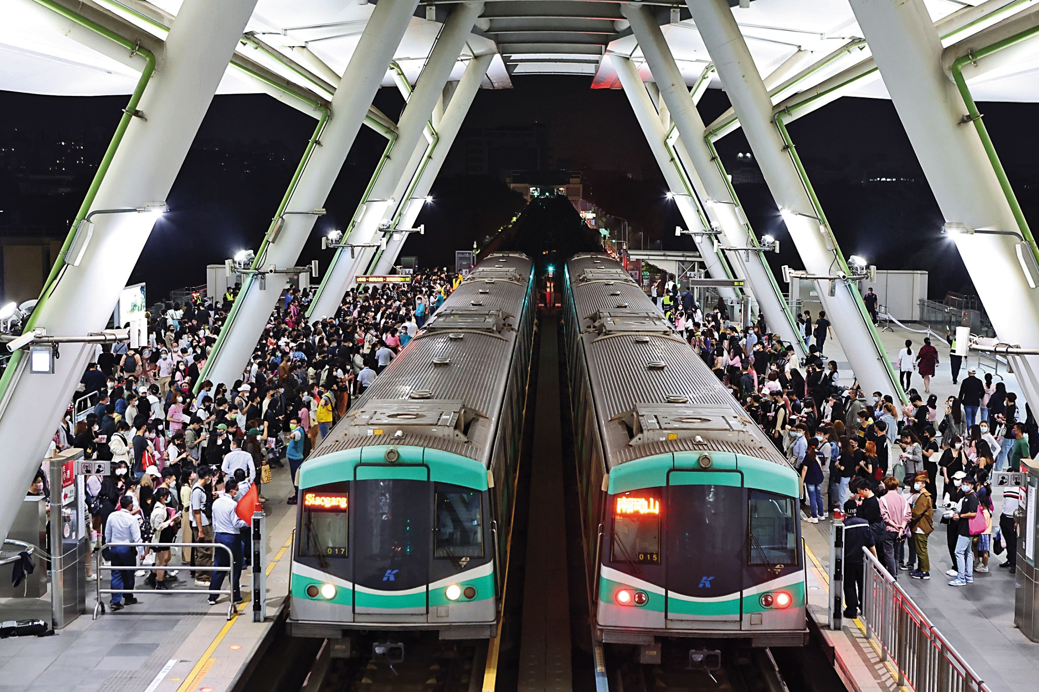 佘博文表示，捷運宅最保值，買房沿著軌道走就對了。（翻攝高雄捷運官網）
