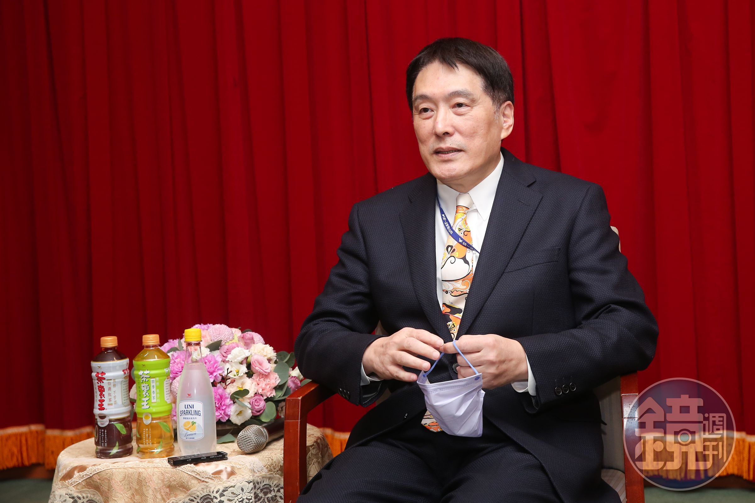 羅智先談到統一集團接班，表示家族方面沒有特別規劃。