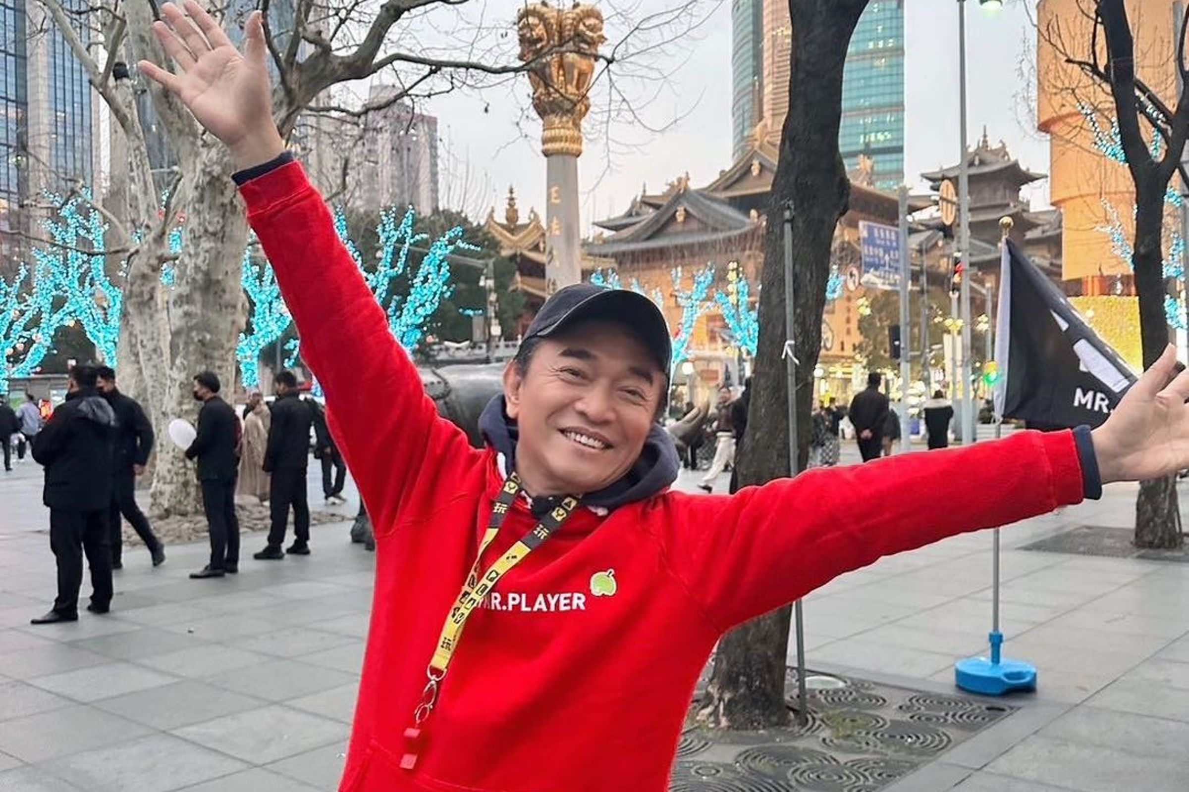 吳宗憲坦言有聯繫沈玉琳老婆關心病況。（翻攝自吳宗憲臉書）
