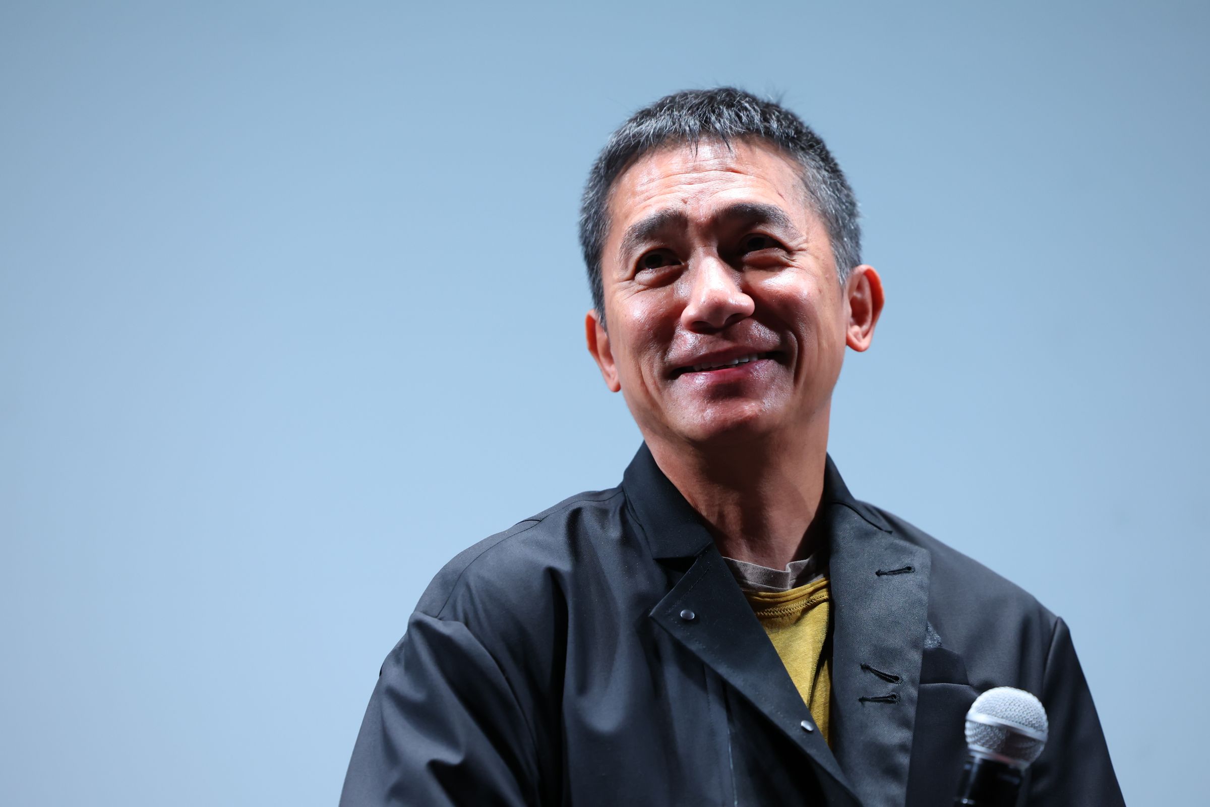 梁朝偉特地現身東京影展《2046》放映活動，透過大師課分享拍戲心得。（東京國際影展提供）