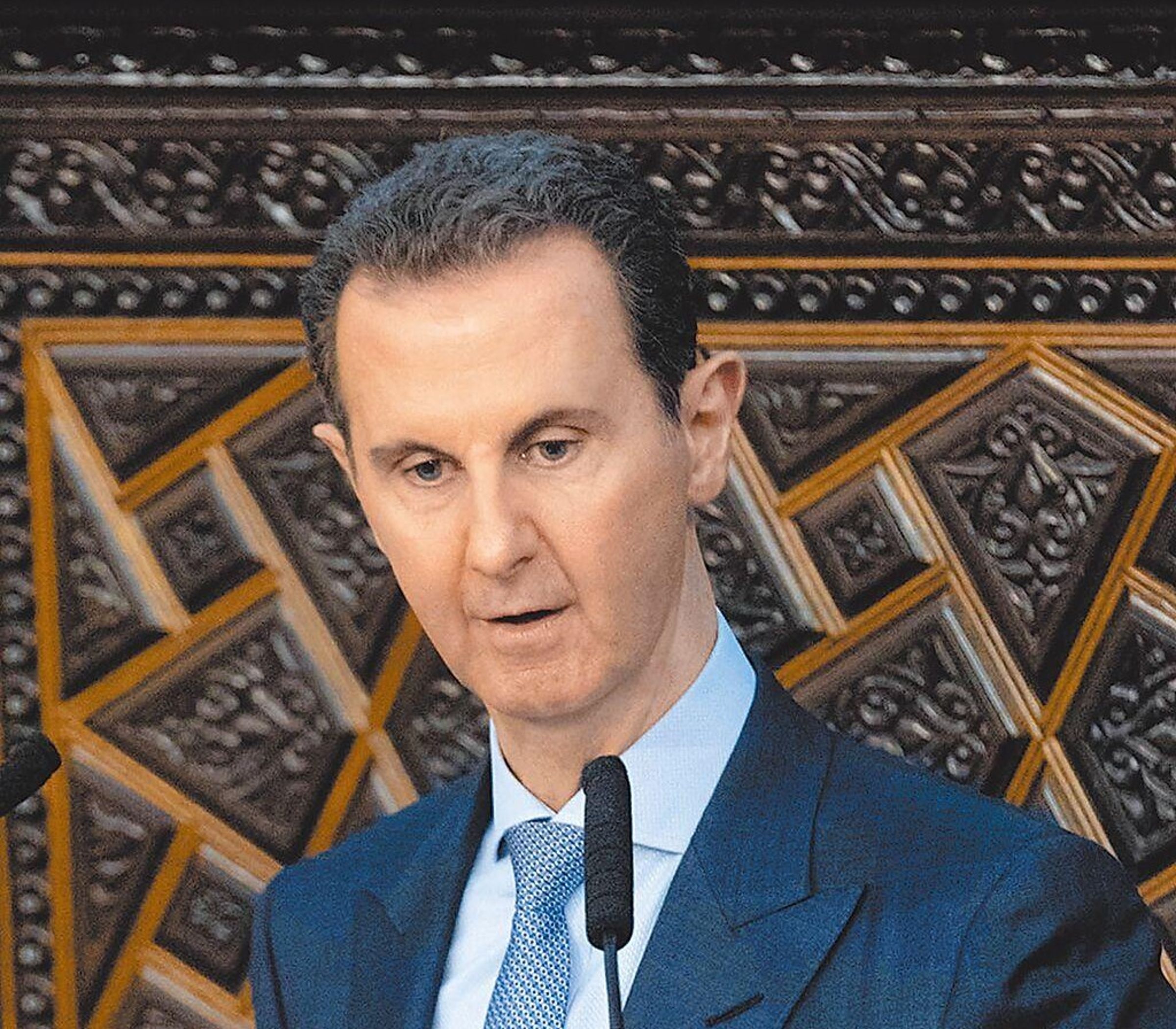 敘利亞總統阿塞德（圖）被反抗軍推翻，巴西隨即協助駐地大使從敘利亞首都撤離。（取自新華社）