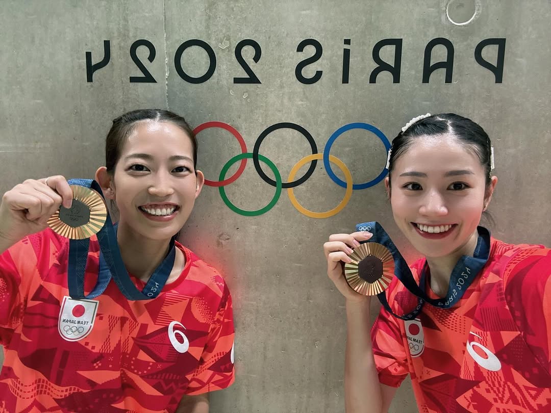 日本羽球最美女雙「山羊組合」志田千陽與松山奈未宣布將拆夥。（翻攝自志田千陽IG）