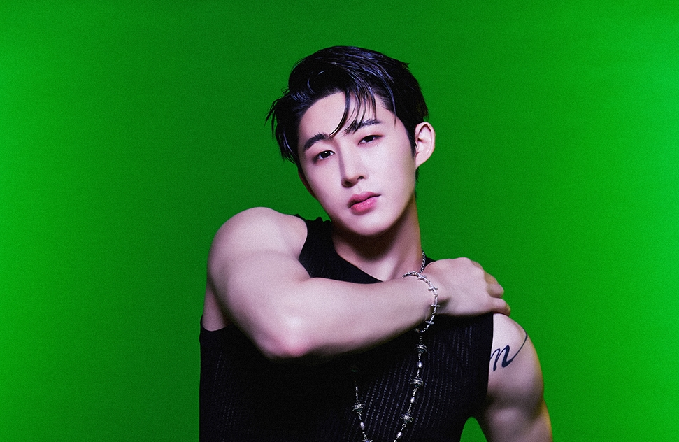 韓國歌手B.I感謝台灣粉絲喜歡自己的音樂，承諾會繼續用音樂創作帶來正能量。（萬星國際娛樂文化提供）