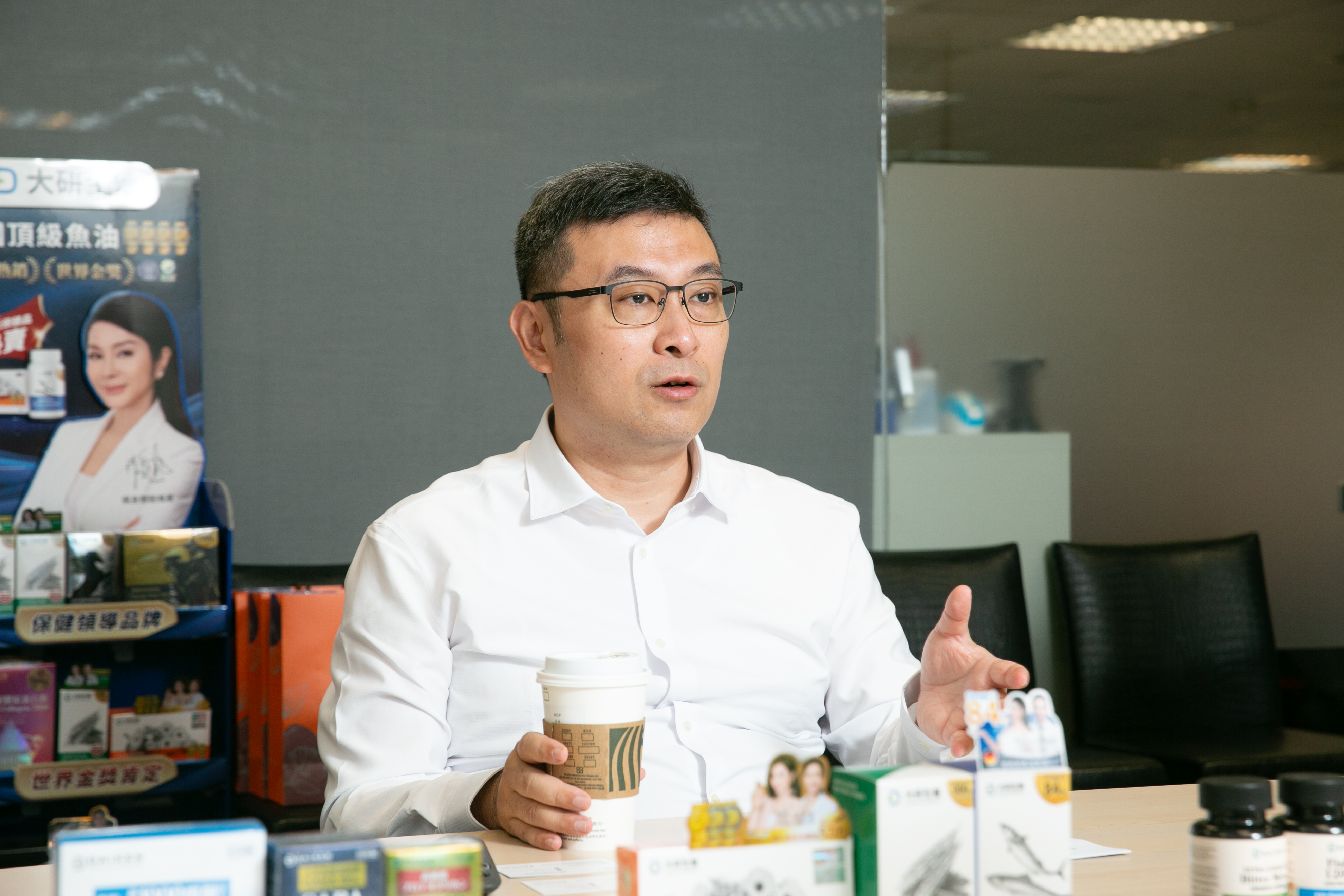 大研生醫董事長張家銘說，前輩坦誠分享，都是創業路上最寶貴的資產。