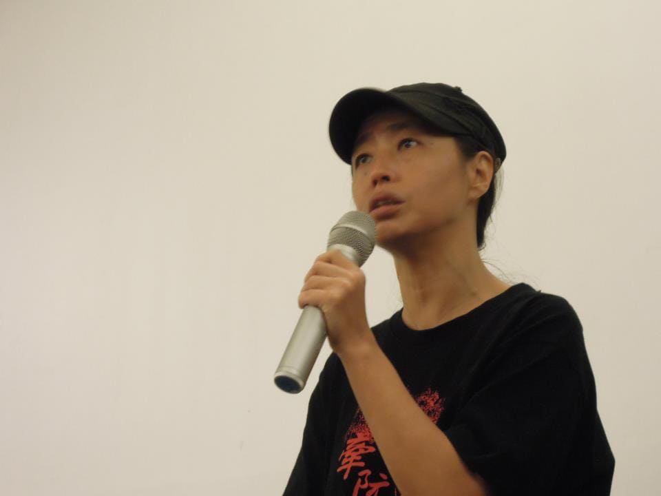 導演顏蘭權因為生病無法出席映後活動。(牽猴子提供)