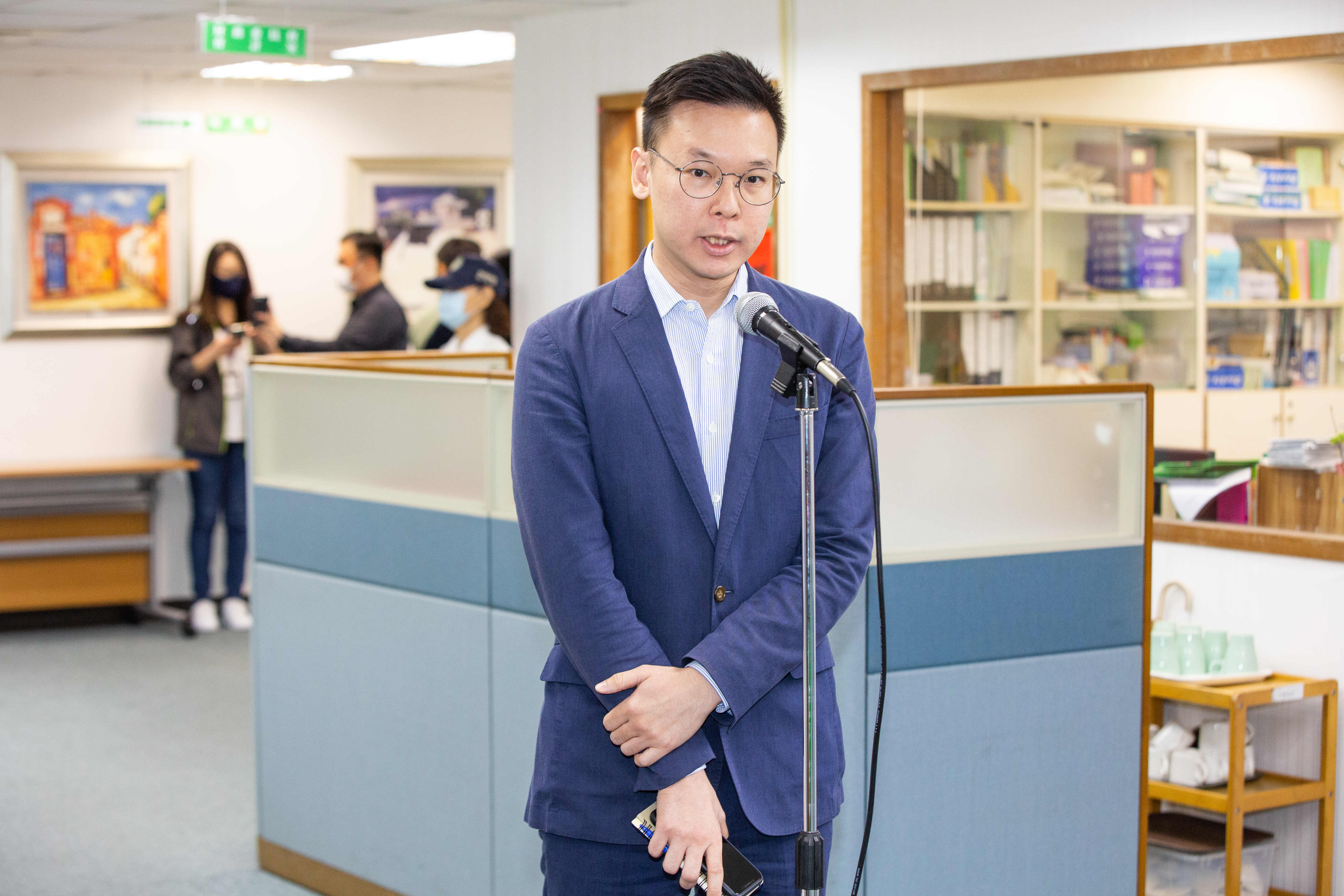 中國國台辦稱太陽花學運害台，林飛帆認為這說法對兩岸關係沒幫助。（本刊資料照）