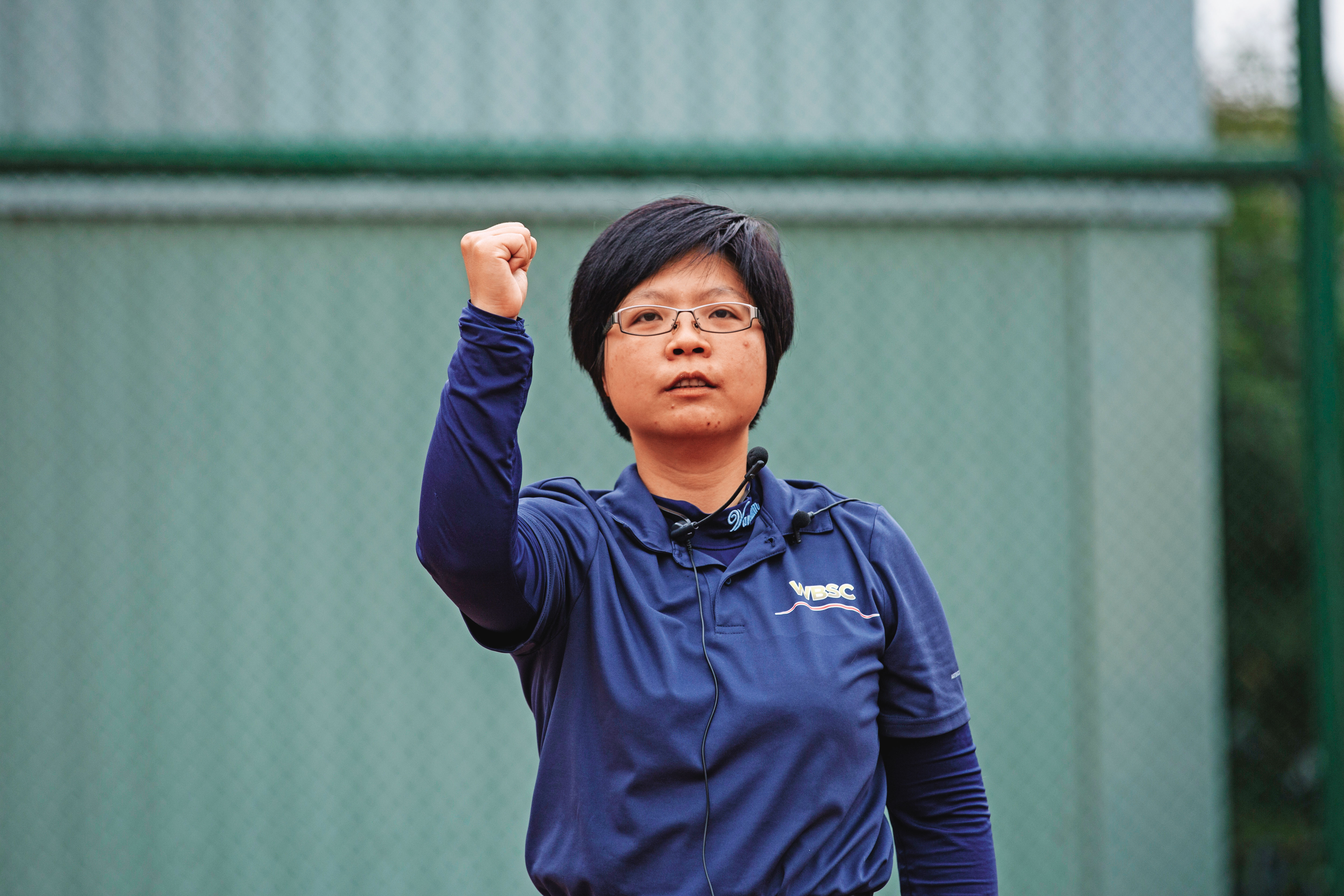 劉柏君曾參加美國務院全球運動導師（GSMP）計畫，她期待政府用更宏觀角度思考運動外交。