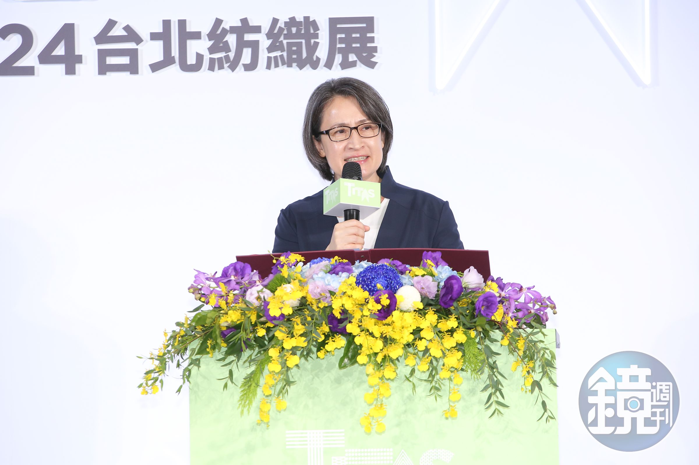 副總統蕭美琴今(15)日上午出席「『TITAS2024台北紡織展』開幕典禮」時,感謝業界長期的貢獻與努力,打造臺灣紡織業及MIT的金字招牌。