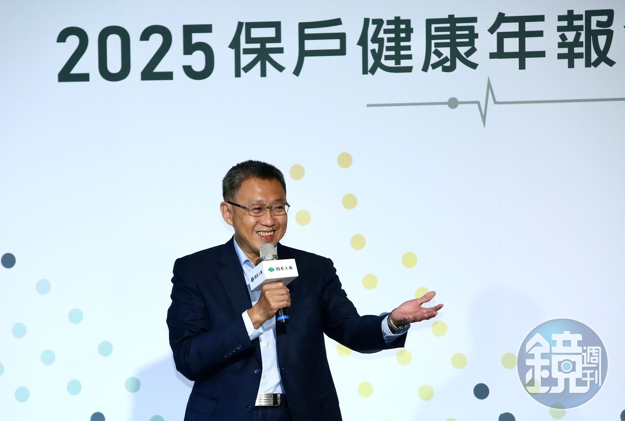 活得久，更要活得好。因此在現代，提升自我健康意識，不在是分散風險概念，提前佈局才可能擁有一個健康的高齡狀況。（圖為國泰人壽執行副總林昭廷）