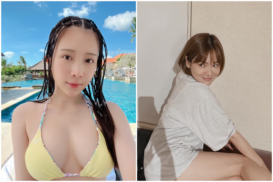 雞排妹被依違反《個資法》遭起訴，被判3個月徒刑。陳沂先是恭喜對方成為「前科太太」外，也不忘送花給雞排妹的律師。（翻攝自鄭家純、陳沂臉書）