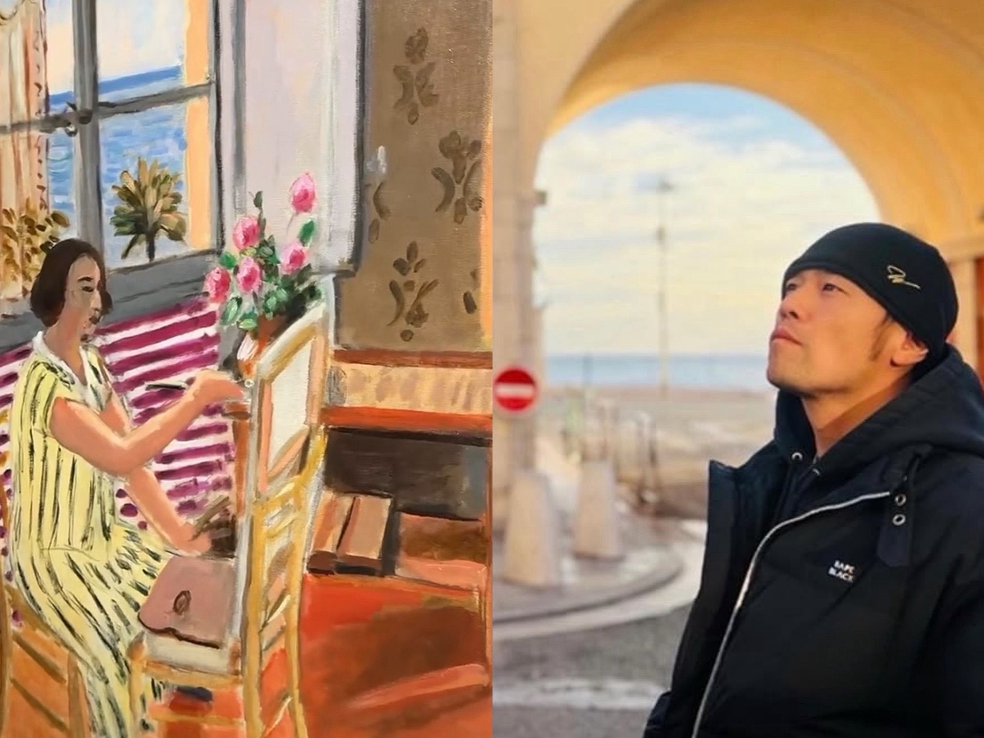 周杰倫分享，自己成功入手法國藝術大師亨利·馬蒂斯（Henri Matisse）的名作《The Morning Session》。（翻攝自Instagram＠jaychou）