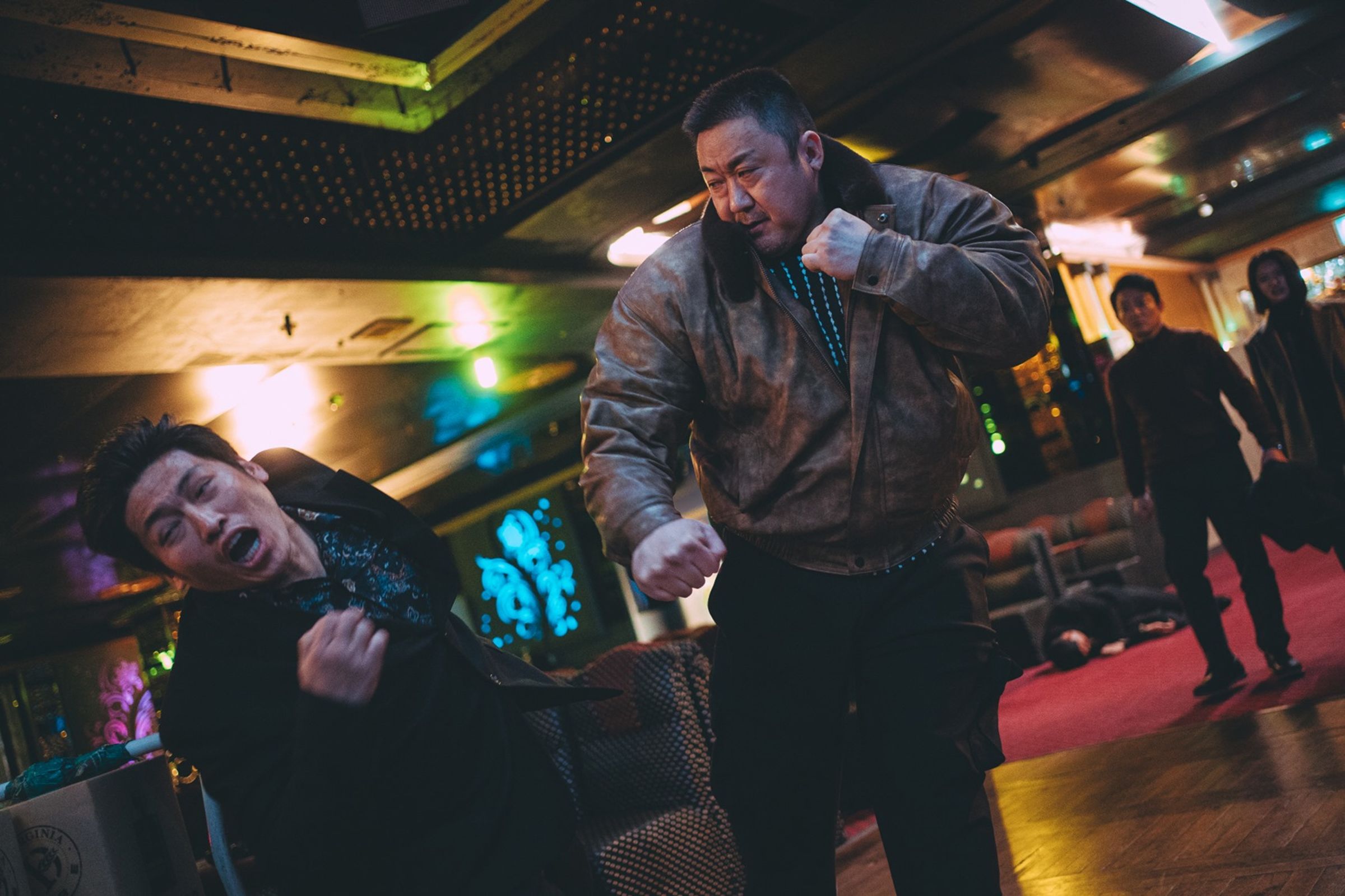 馬東石主演系列電影《犯罪都市4》明（26日）在台上映。（車庫娛樂提供）