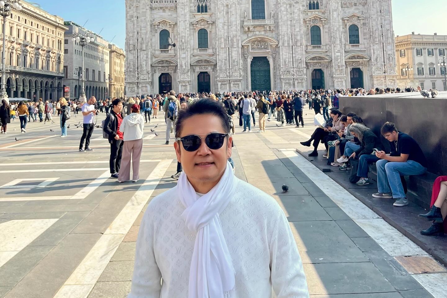 徐乃麟分享與孫子夢果的日常互動，包含餵食、陪玩及參與慶生活動。（翻攝徐乃麟IG）