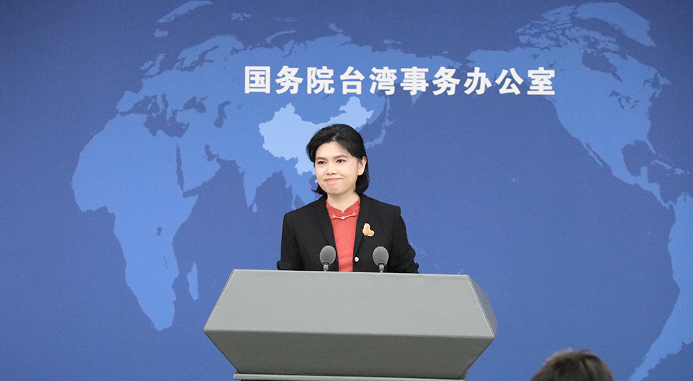 中國國台辦今日嗆,民進黨企圖「亂港謀獨」,要求立即停止政治操弄。(翻攝自微博@看台海)