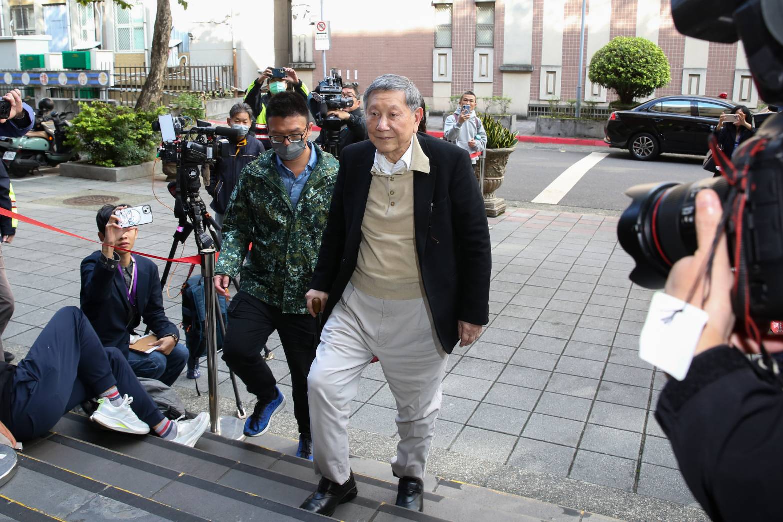 針對劉泰英出書評論自己，沈慶京（圖）稍早在臉書發文反駁。（鏡報董孟航）