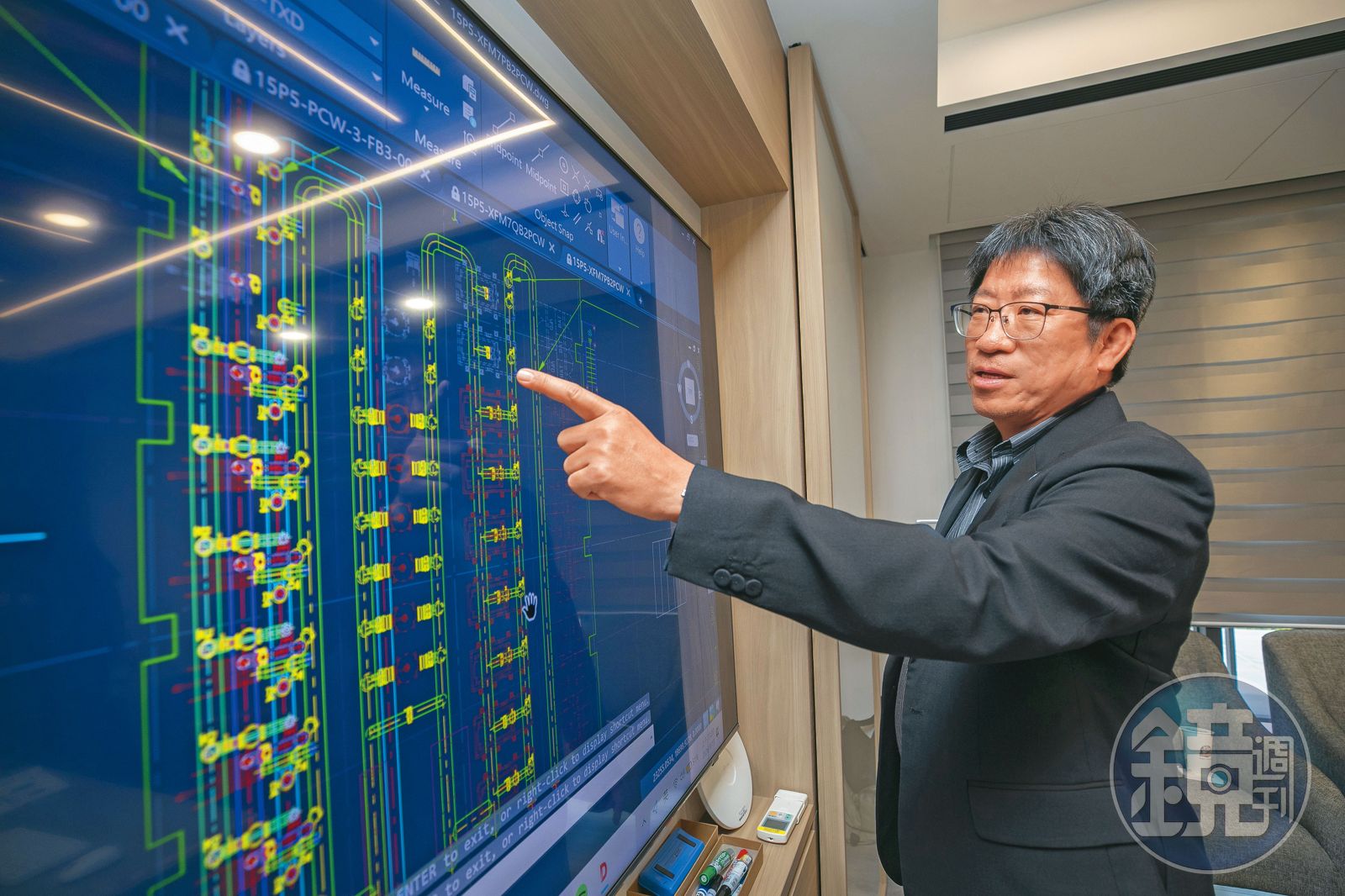 騏億鑫主要提供半導體及高科技廠房工程服務,業務涵蓋廠務系統建置與跨系統整合。(圖為騏億鑫董事長洪國庭)