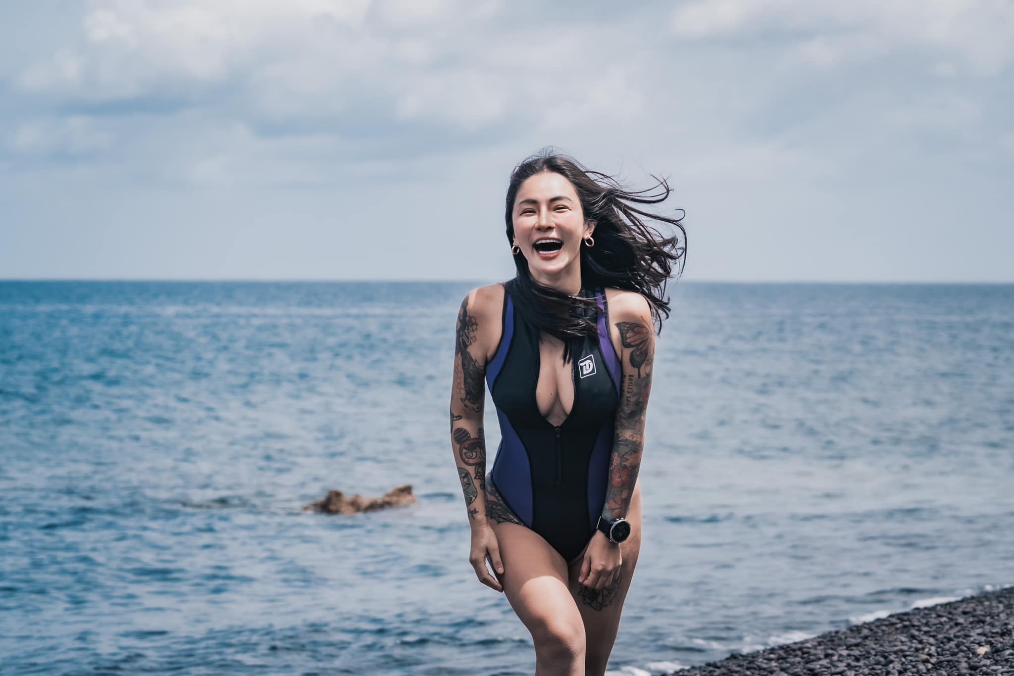 梁云菲身材火辣。（翻攝自梁云菲臉書）