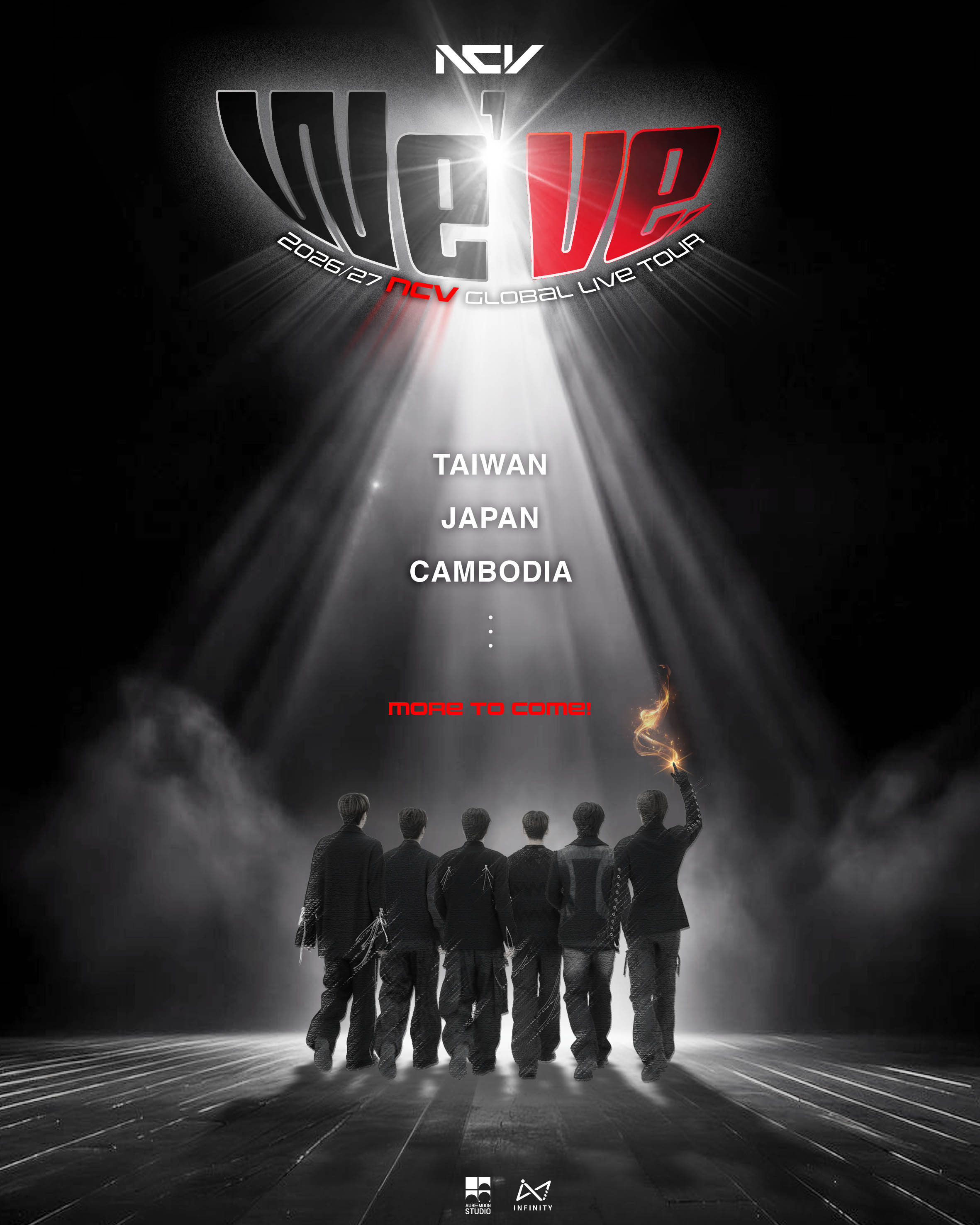 NCHIVE預計於下半年推出全新專輯，並以《2026-27 NCV GLOBAL LIVE TOUR “WE’VE”》展開首次世界巡演。（無限暢通提供）