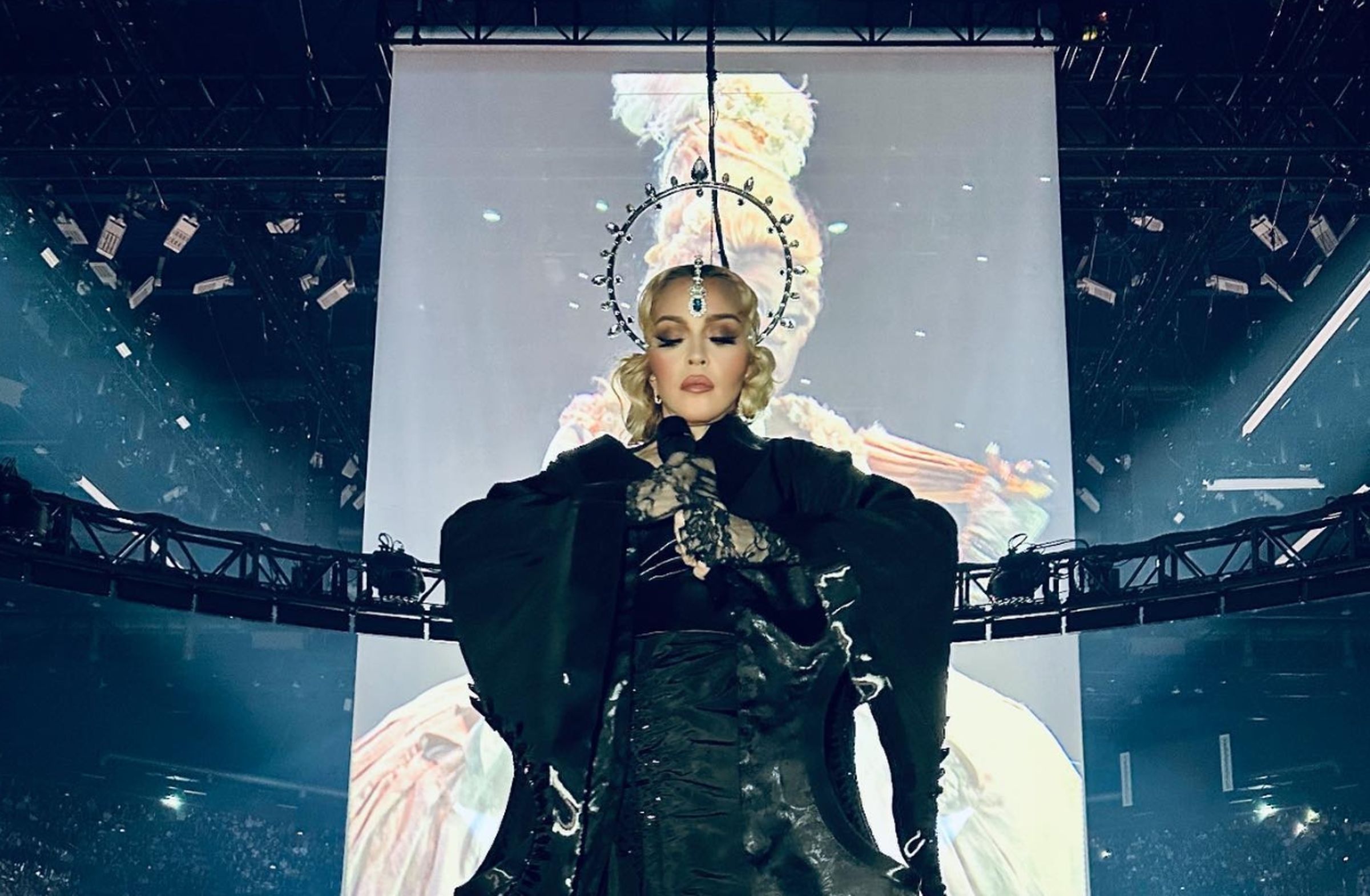 瑪丹娜近期在歐美進行《The Celebration Tour》世界巡迴演唱。(翻攝自瑪丹娜臉書)