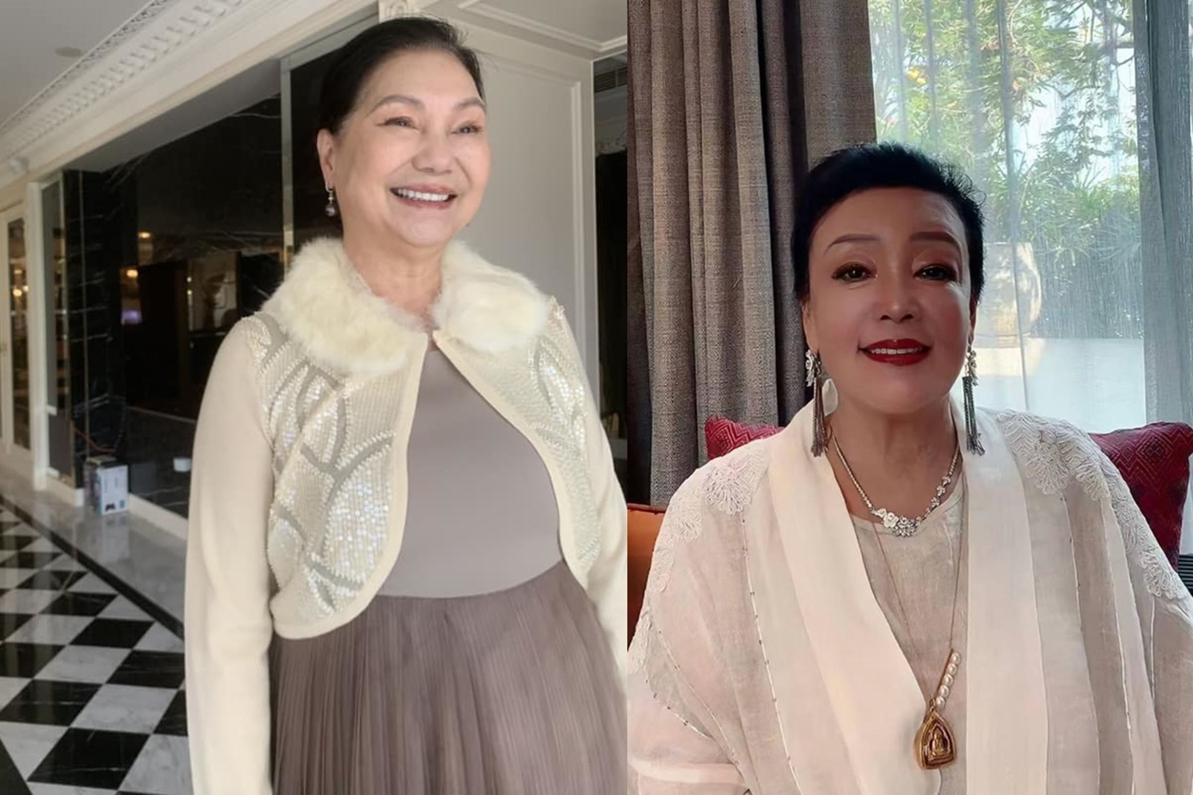 張蘭、S媽(左)除了開始打起空戰,目前更已付諸實際行動。(翻攝網路)