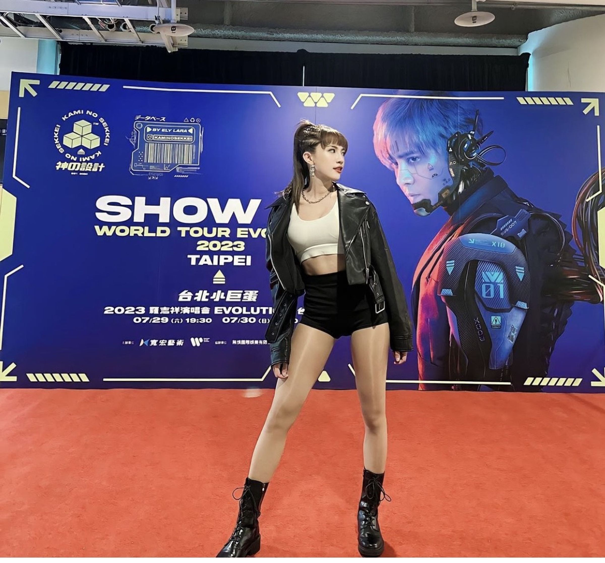 李國毅的妻子甘煖琳是優秀的舞者。（翻攝自甘煖琳IG）