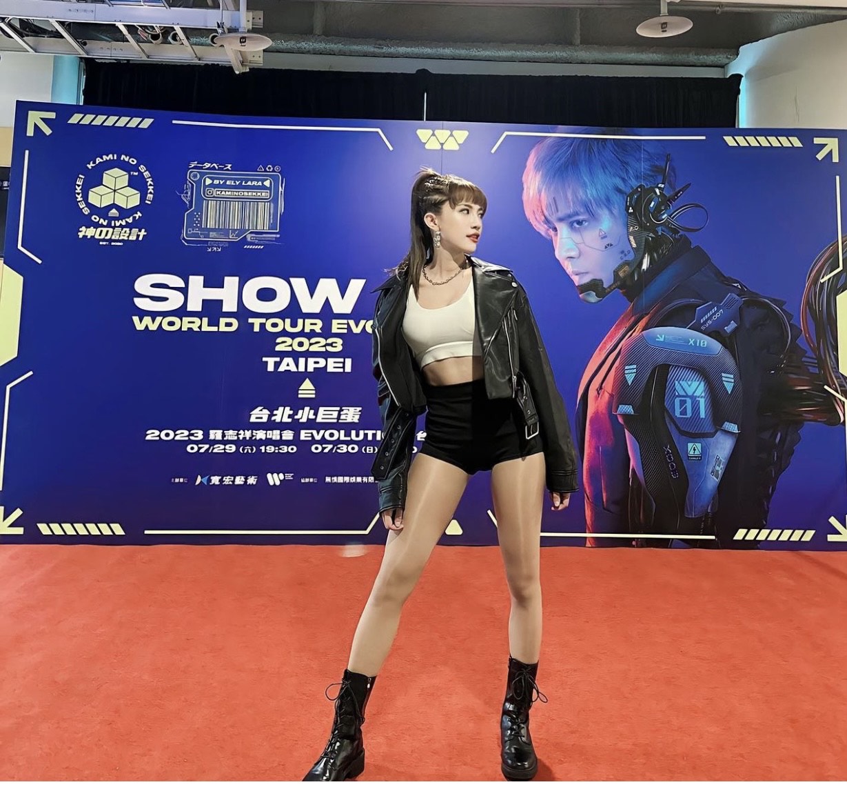 李國毅的妻子甘煖琳是優秀的舞者。（翻攝自甘煖琳IG）