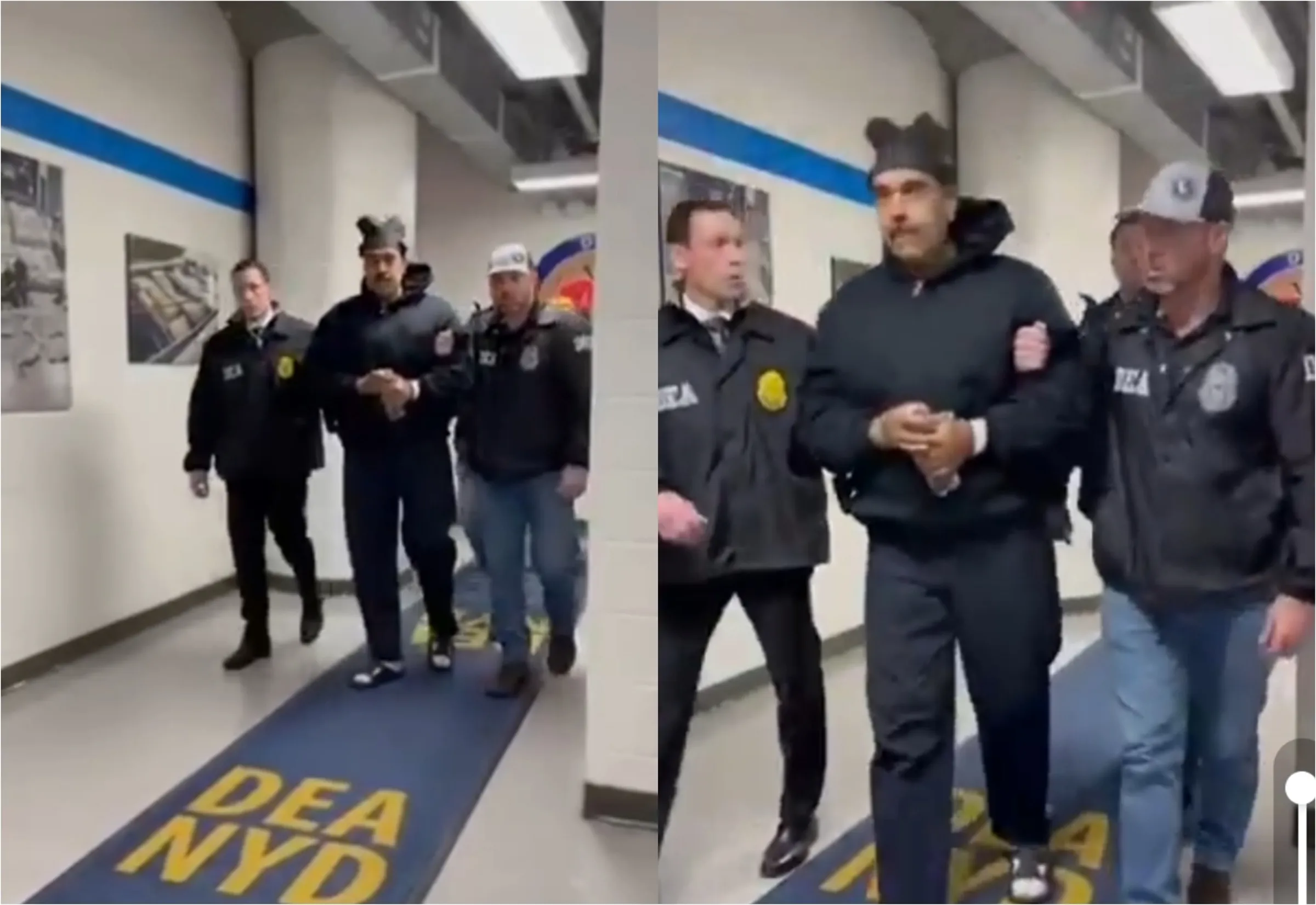 川普下令突襲內瑞拉首都卡拉卡斯，甚至還逮捕了委內瑞拉總統馬杜洛夫妻，外界也擔憂共軍對台複製「斬首」行動。（翻攝自X @RapidResponse47）