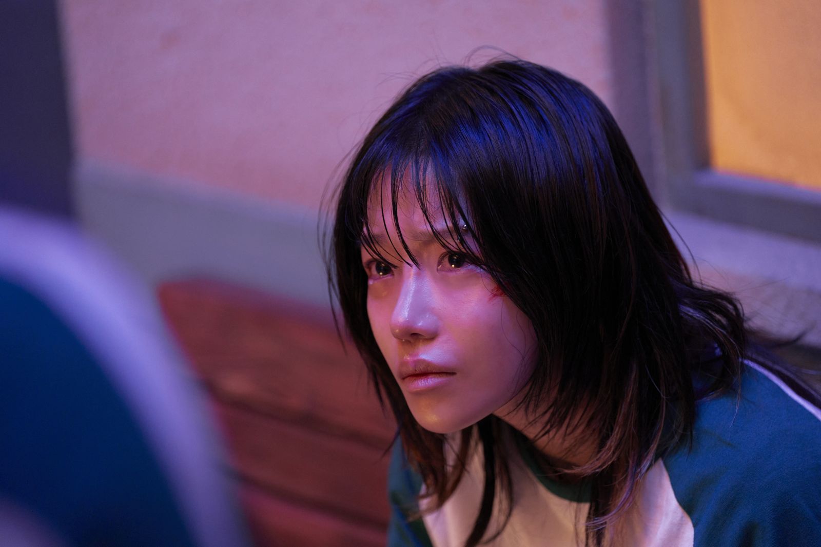 懷孕的曹柔理將如何面對越來越殘酷的遊戲考驗?(Netflix提供)