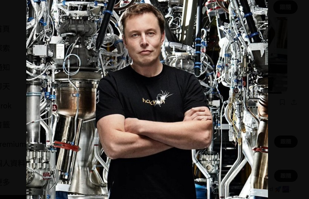 馬斯克是全球首富,但近年出清名下豪宅,生活走極簡風。(翻攝X@DimaZeniuk)