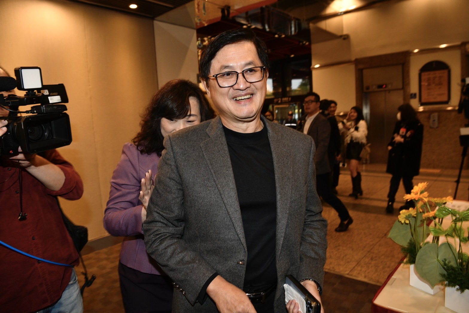 劉德音將明年股東大會後退休，童子賢（圖）覺得太突然，因為劉德音還是「年富力強」。