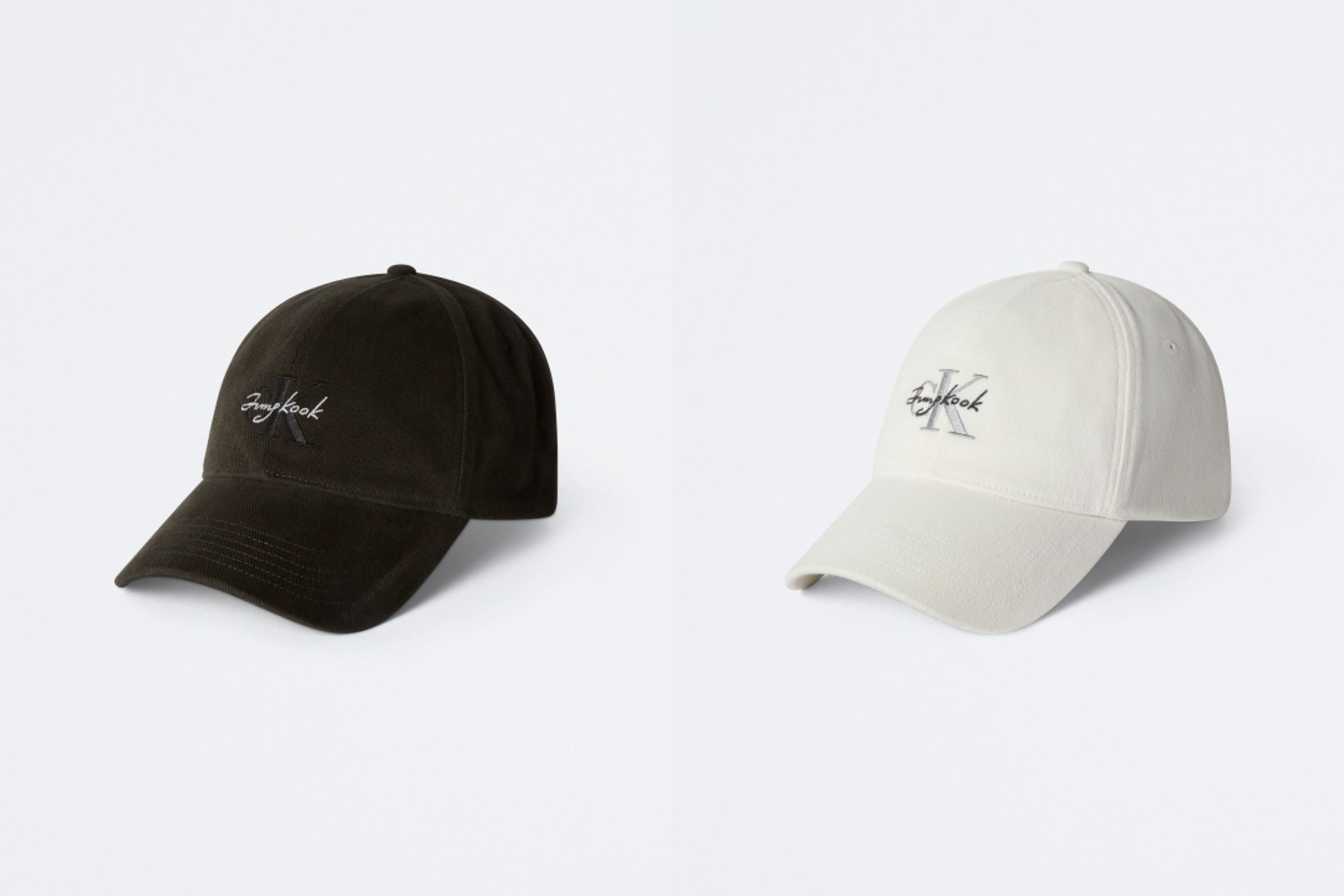台北101的Calvin Klein期間限定店販售獨家棒球帽。各NT$2,480（Calvin Klein Taiwan提供）