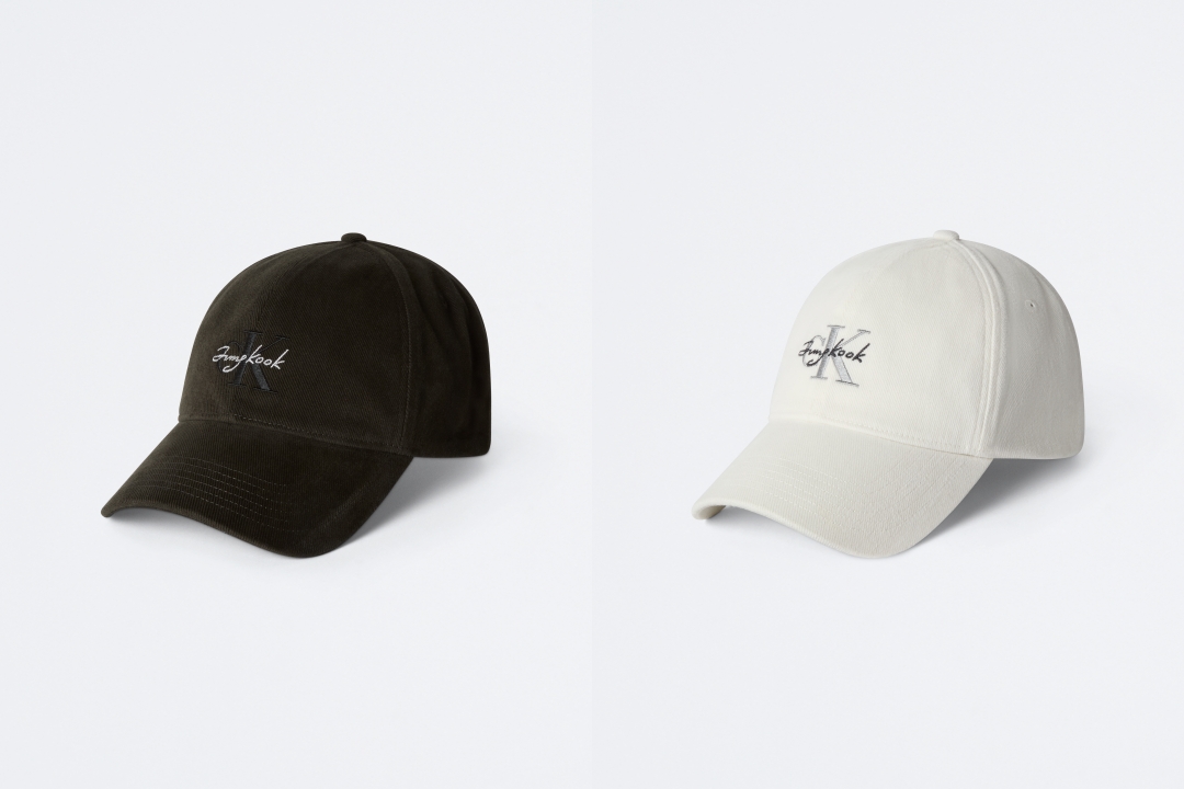 台北101的Calvin Klein期間限定店販售獨家棒球帽。各NT$2,480（Calvin Klein Taiwan提供）