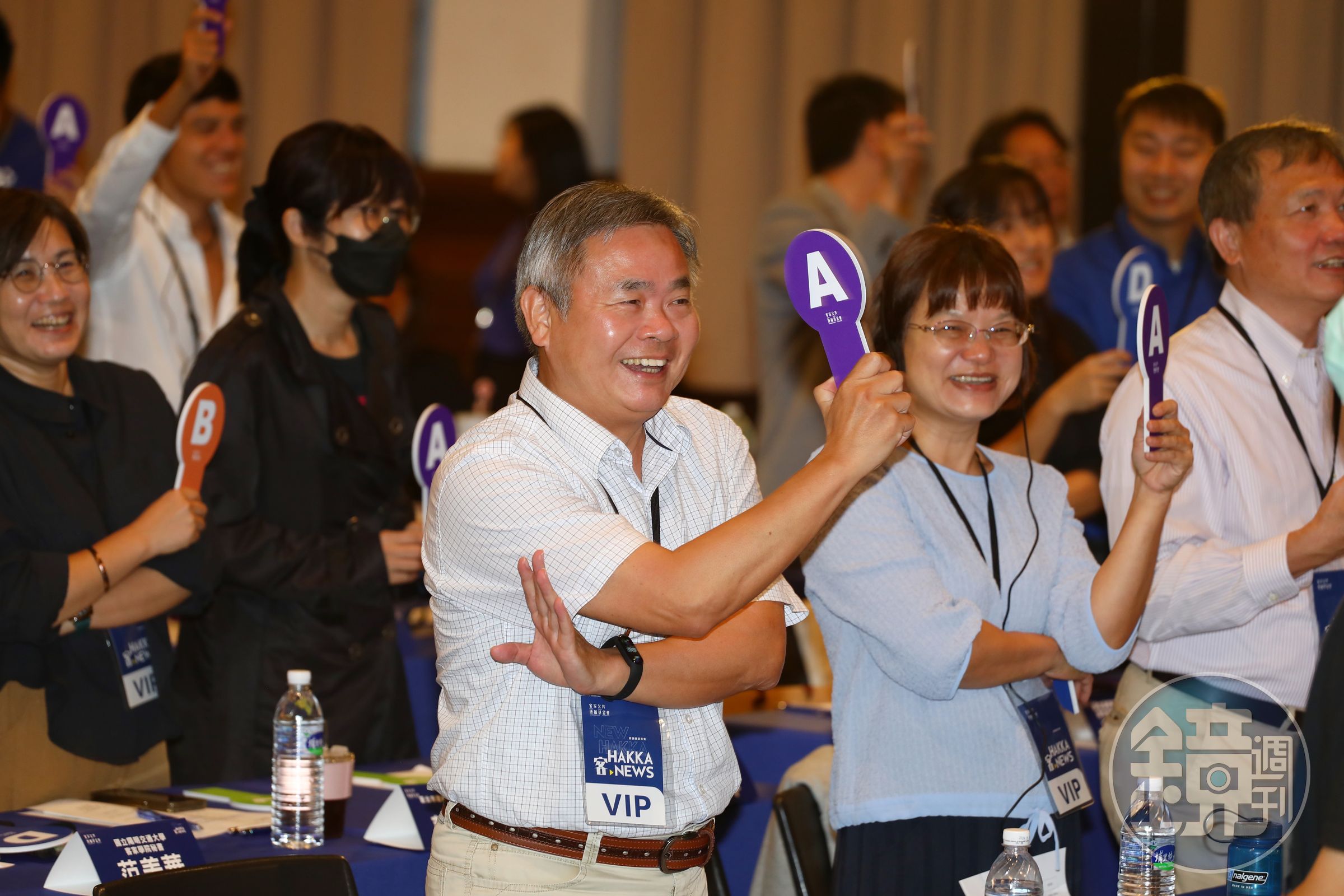 客家力問答活動選題活潑,許多答案跌破專家眼鏡,也讓現場參與者對客家文化有更深入的認識。