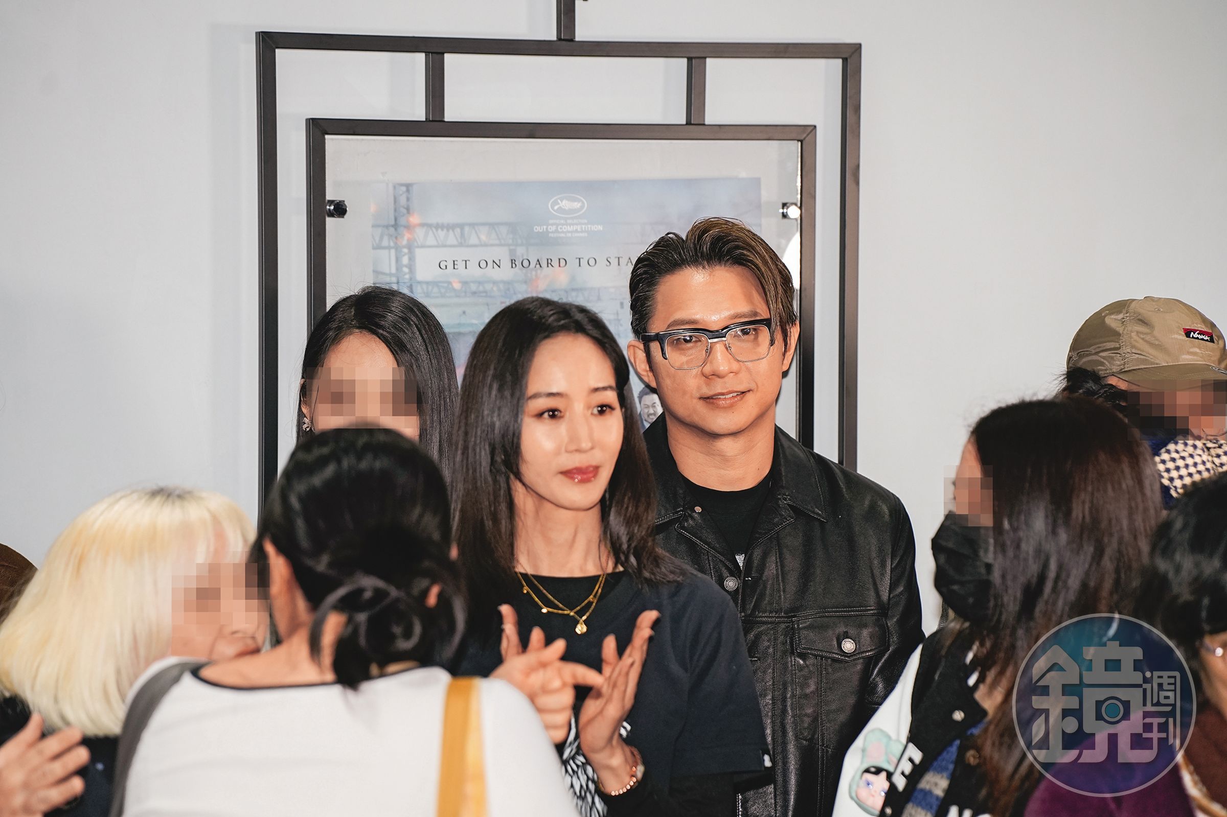 「以結婚為前提」交往的柯汶利(右)與張鈞甯(左),在事業或感情上都很合拍,難得這次公開合體宣傳。