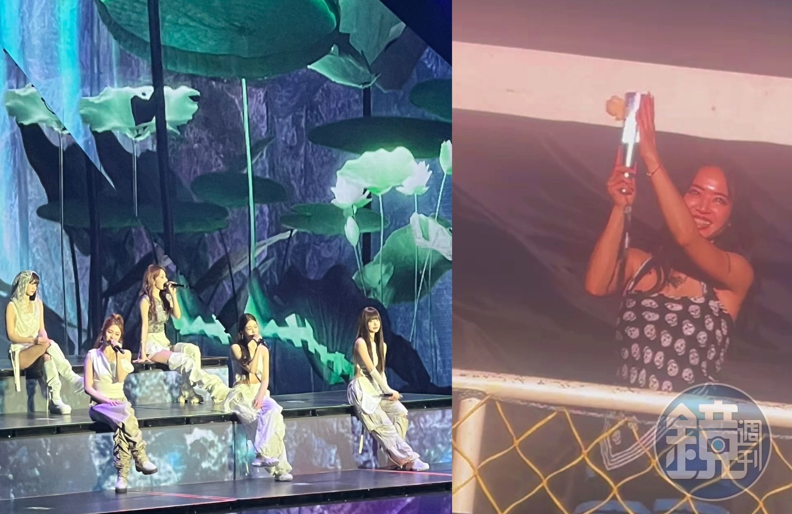 天啊！天后真駕到　Jolin現身LE SSERAFIM演唱會
