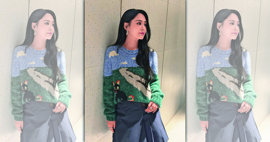 阿嬌這一、兩年身材忽胖忽瘦，年初成功鏟肉恢復顏值，以極佳狀態接演短劇《風聲之雙生謎局》。（翻攝自鍾欣潼IG）