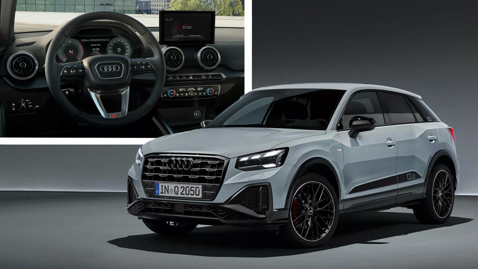【國外新訊】數位配備大升級　AUDI發表歐規Q2更新