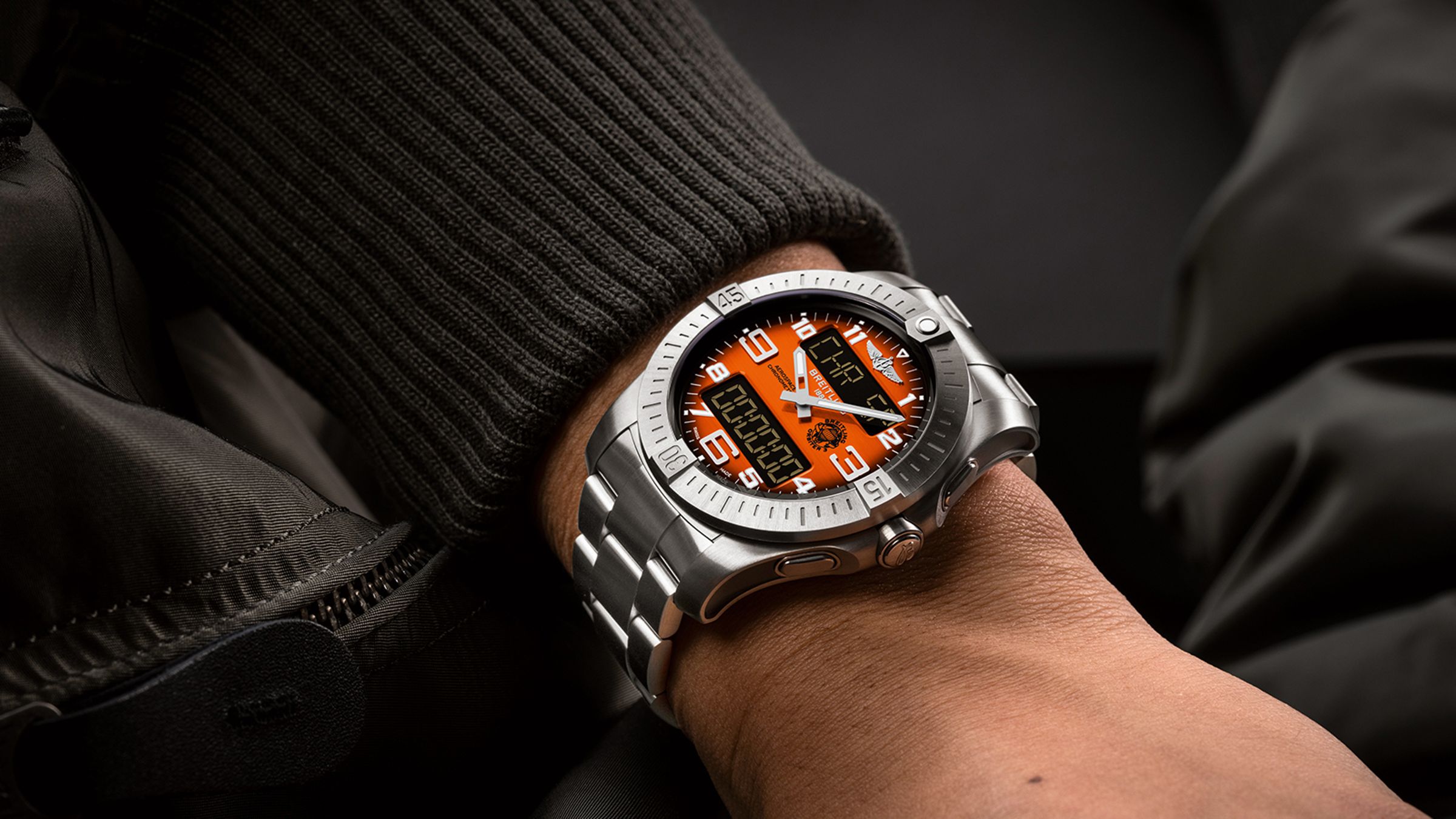 BREITLING Aerospace B70 Orbiter25週年紀念版,定價NT$135,000(鍊帶款)