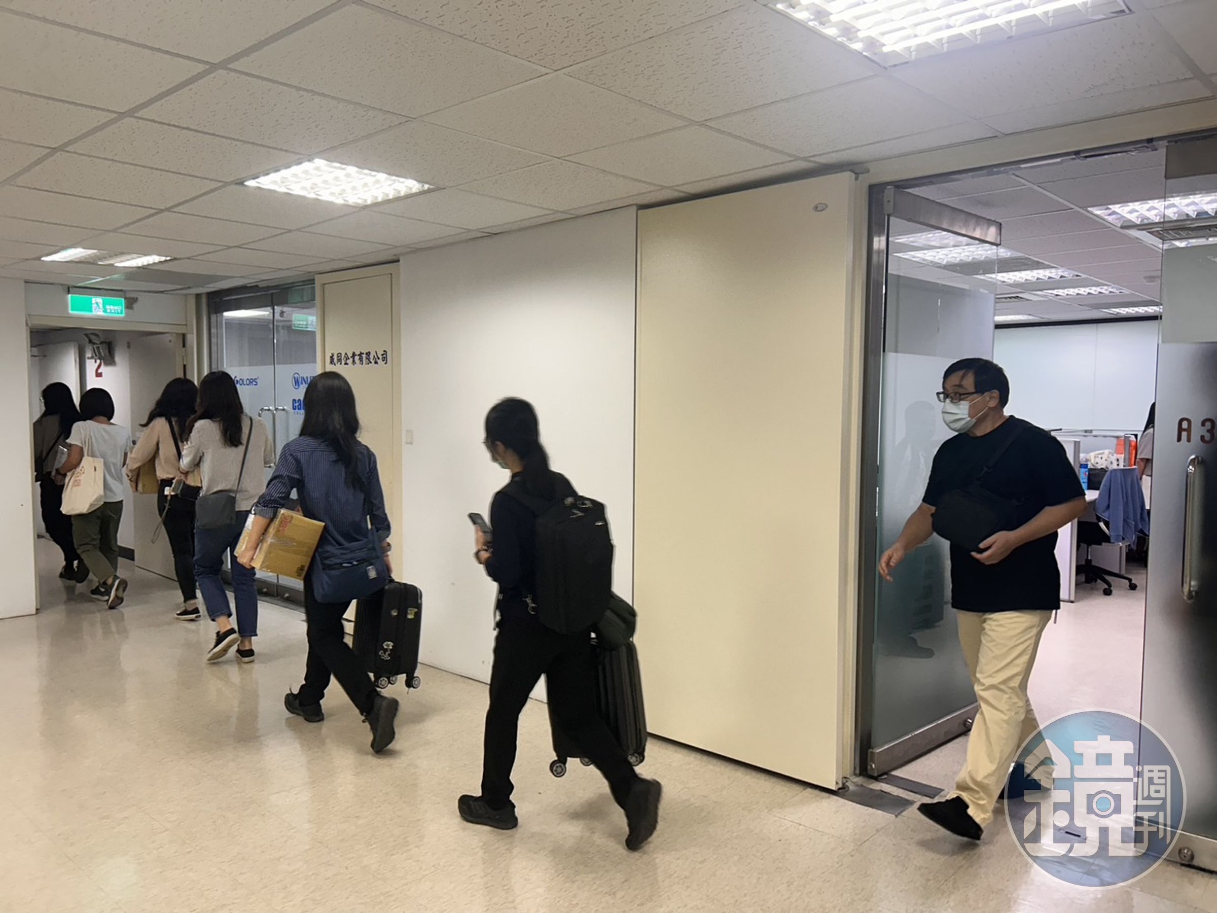檢調前往木可公司等7處搜索,預計約談6人。