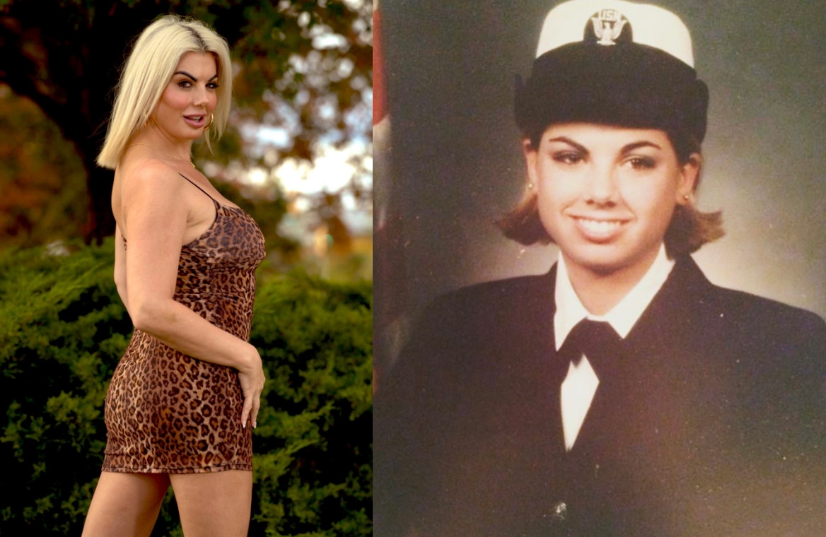 艾蒂森從美國海軍退役,轉行拍成人影片。(翻攝X@addyson_james)