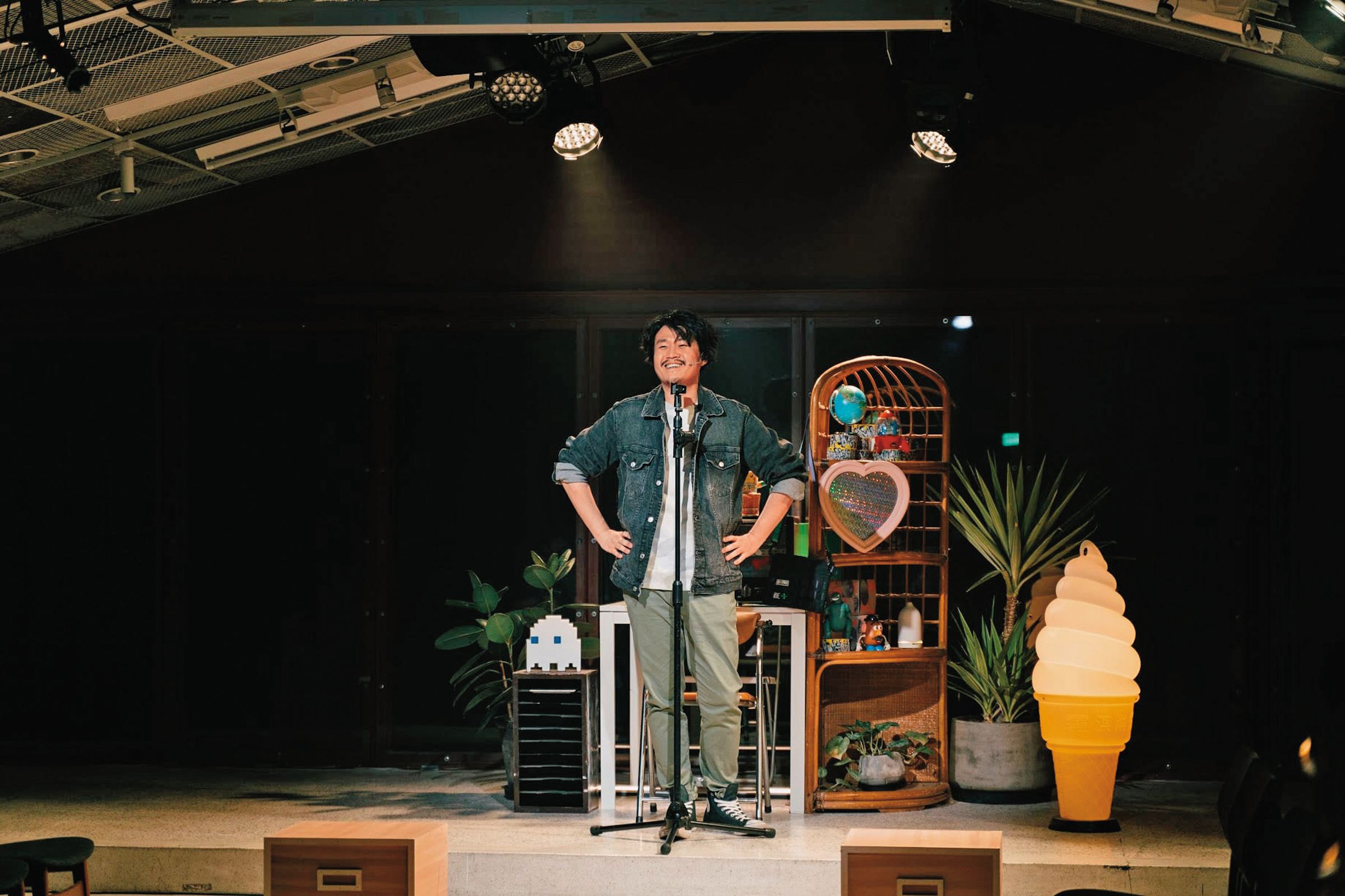 陳家聲工作室團名源自徐宏愷首部創作《陳家聲個人演唱會》，2020年推出續作《陳家聲2人演唱會》。（陳家聲工作室提供）
