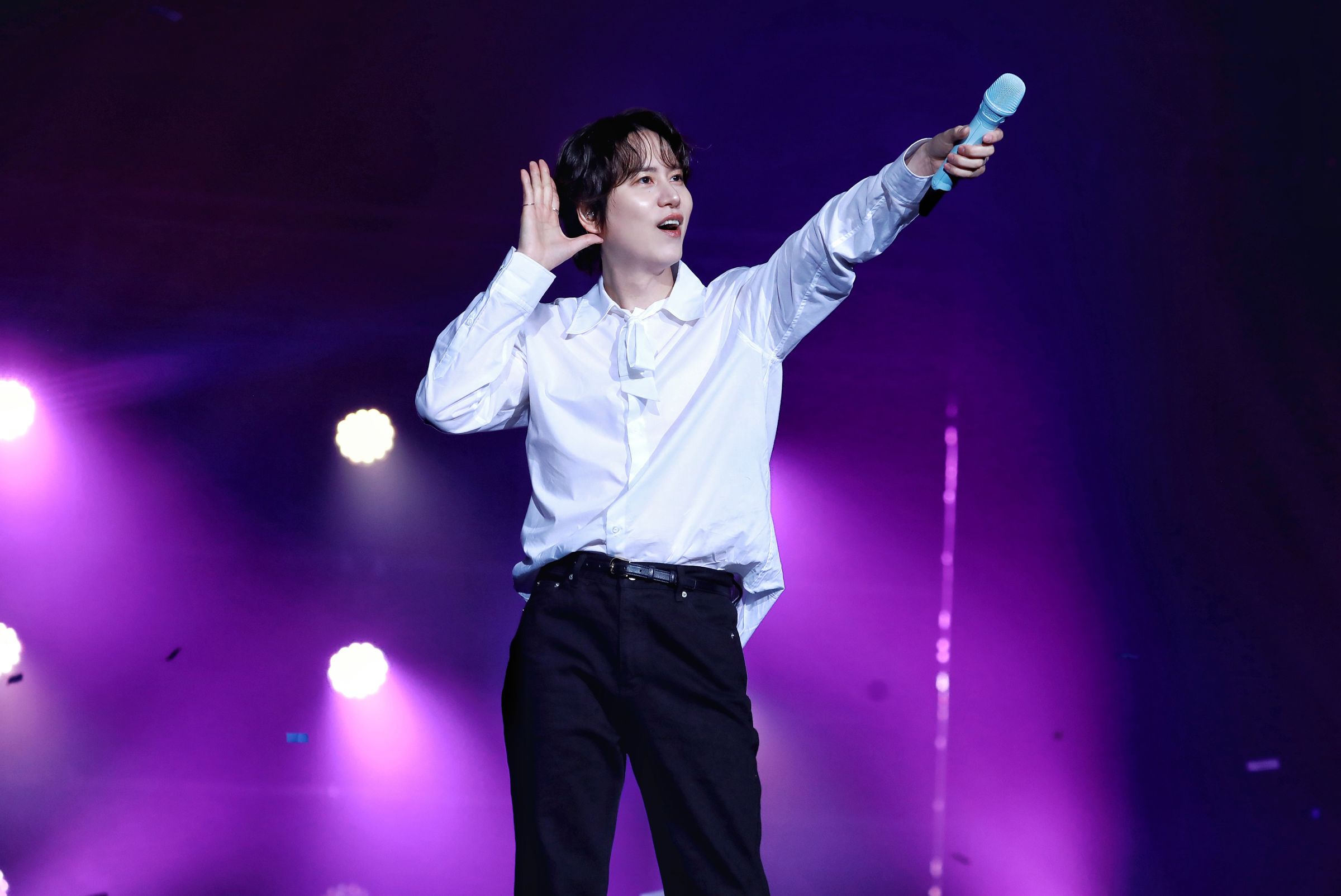 Super Junior成員圭賢週六晚首次在高流舉辦個人演唱會。(D-SHOW提供)